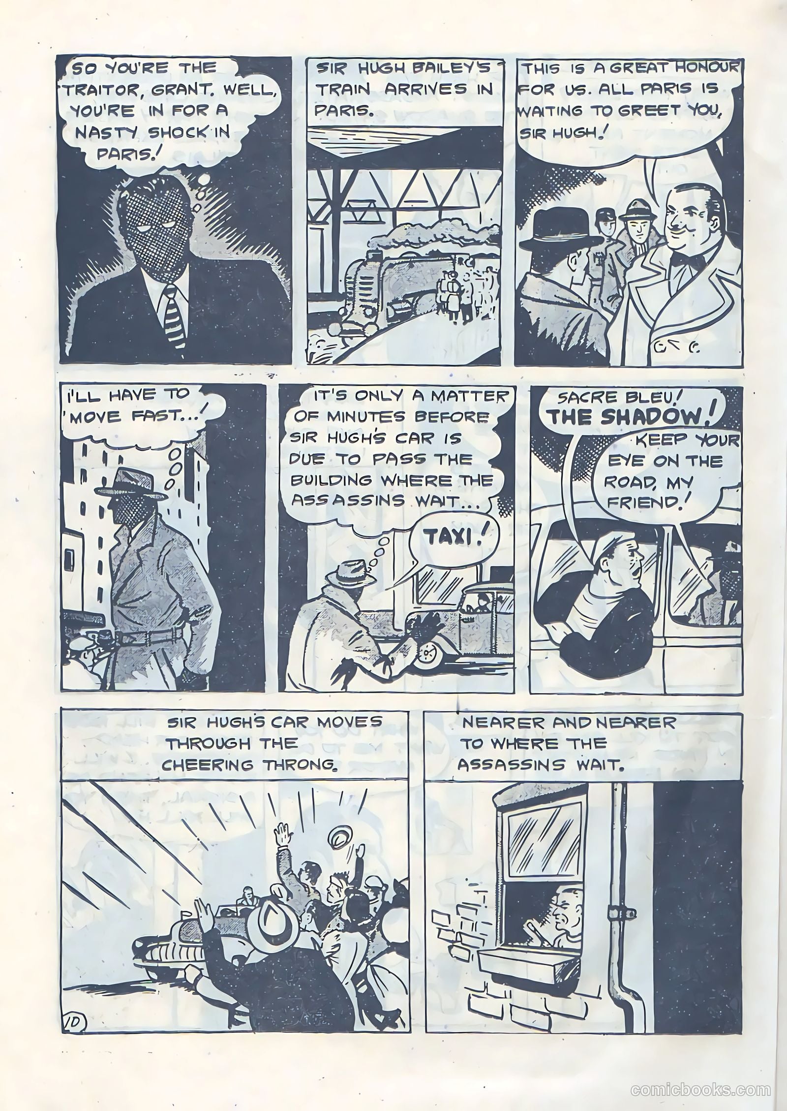 The Shadow #83 (1961) — page 10 of 24
