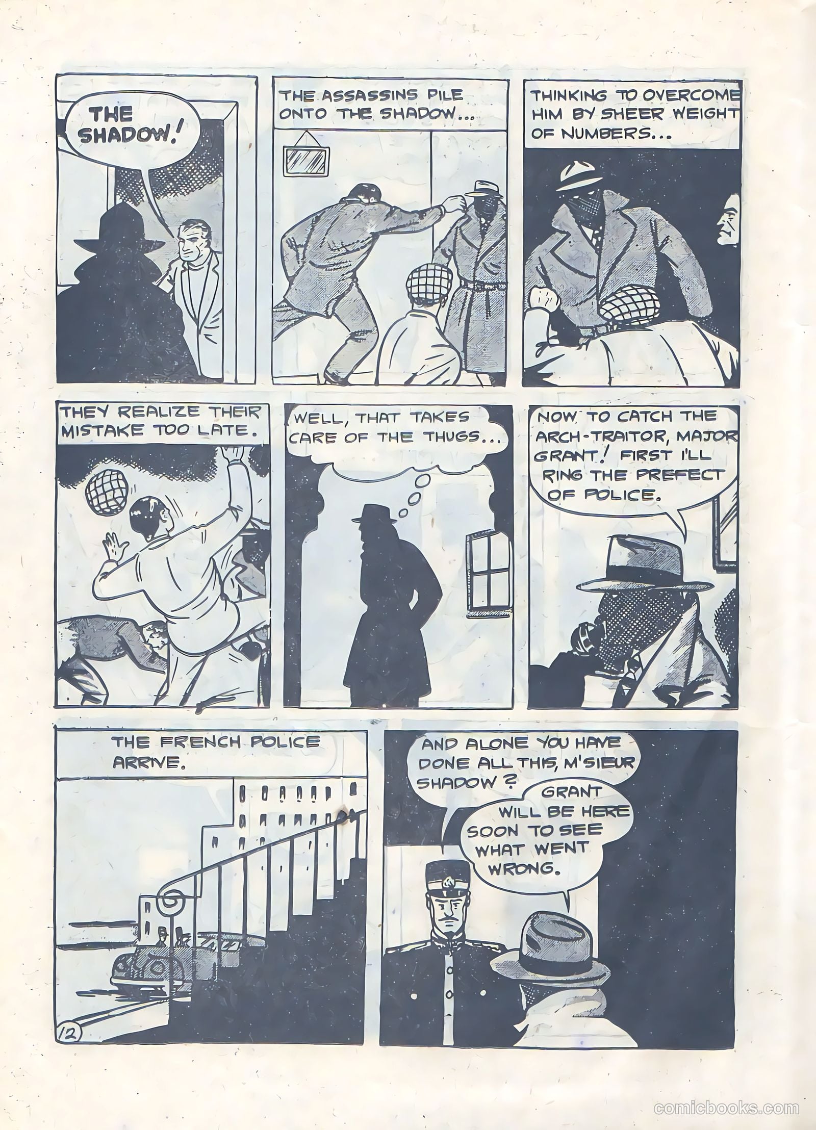 The Shadow #83 (1961) — page 12 of 24