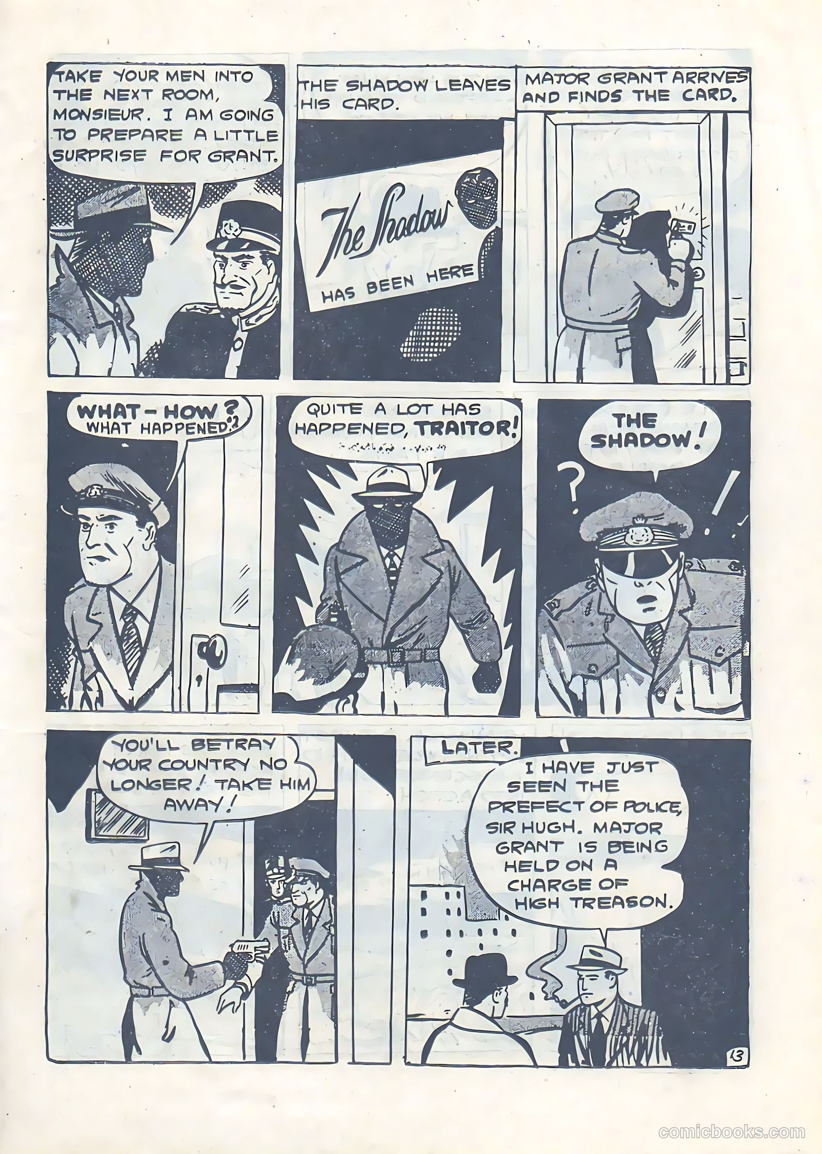 The Shadow #83 (1961) — page 13 of 24