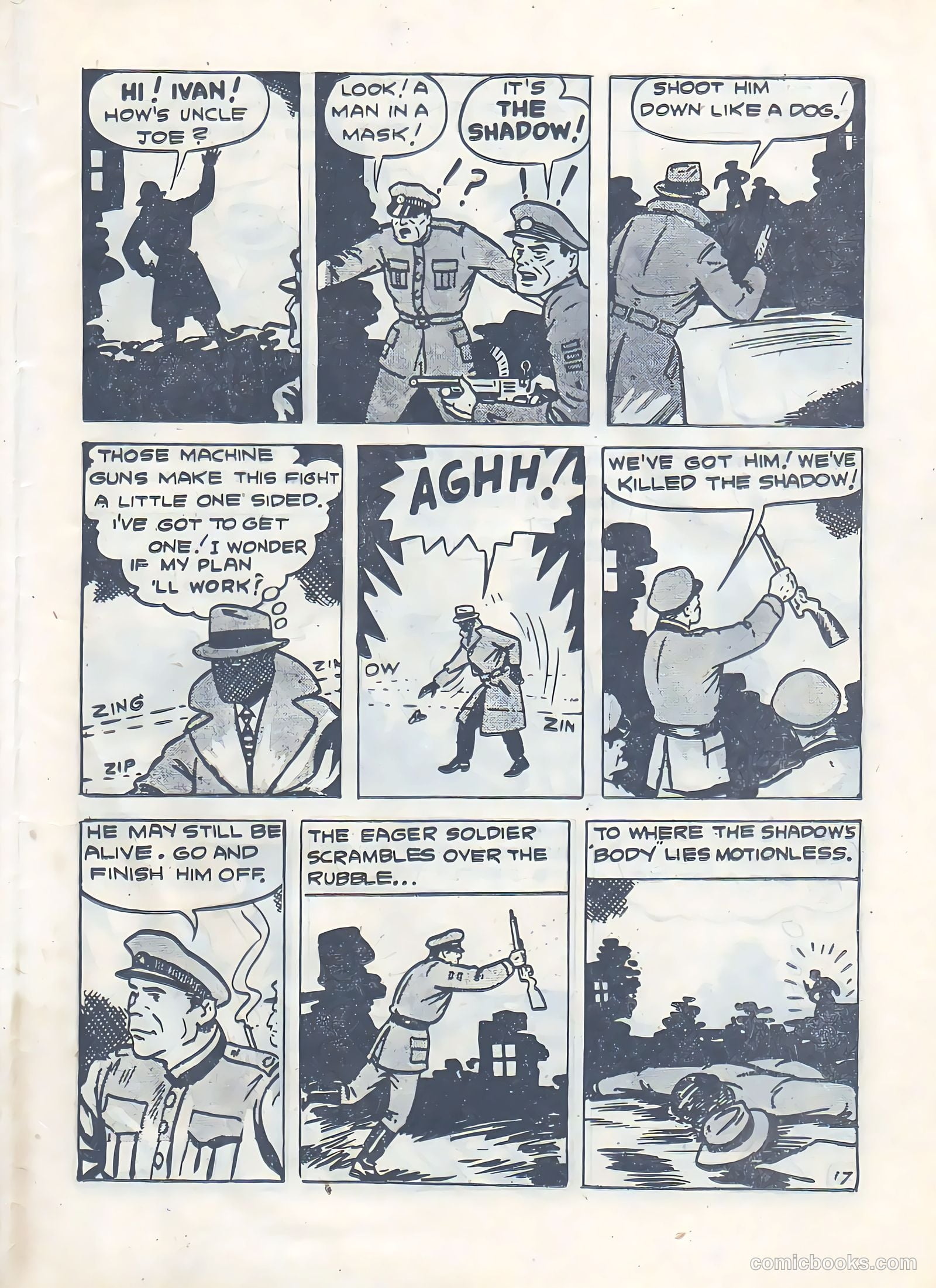 The Shadow #83 (1961) — page 17 of 24