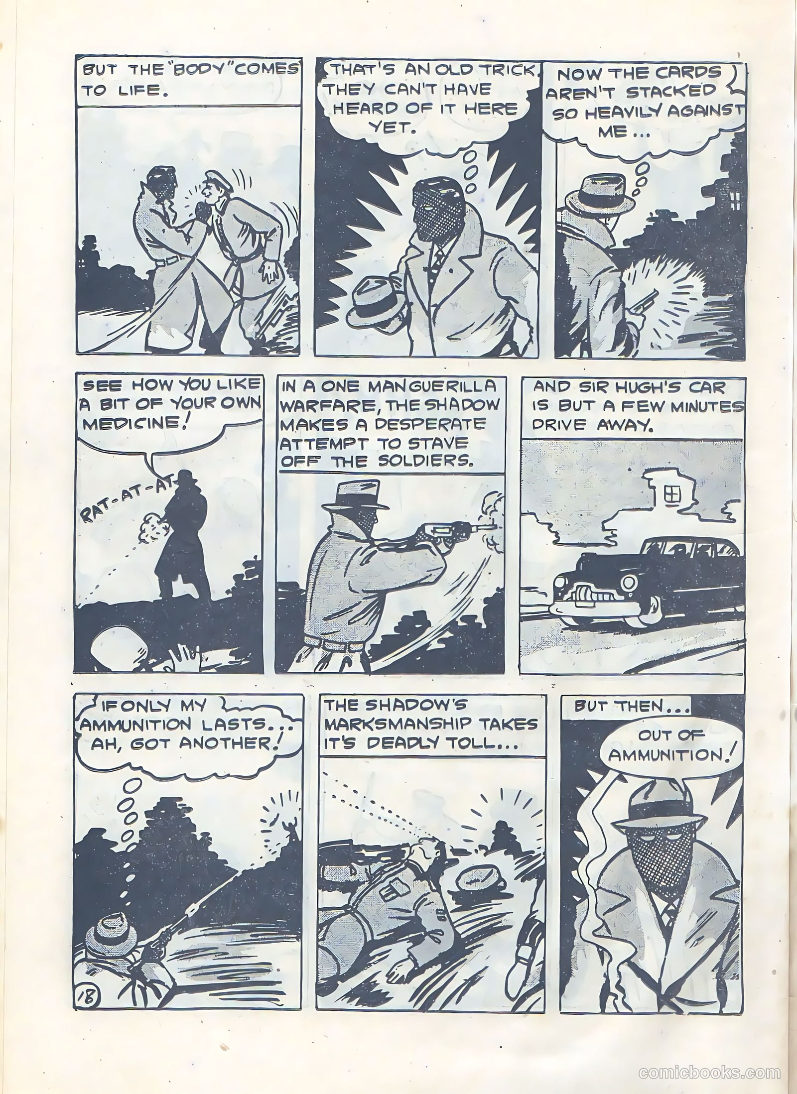 The Shadow #83 (1961) — page 18 of 24