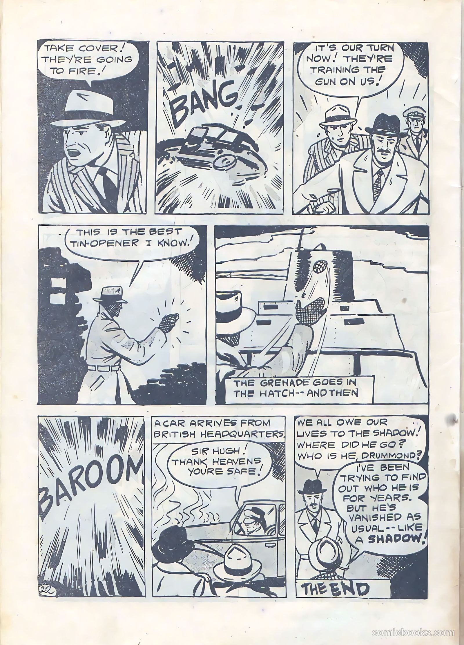 The Shadow #83 (1961) — page 22 of 24