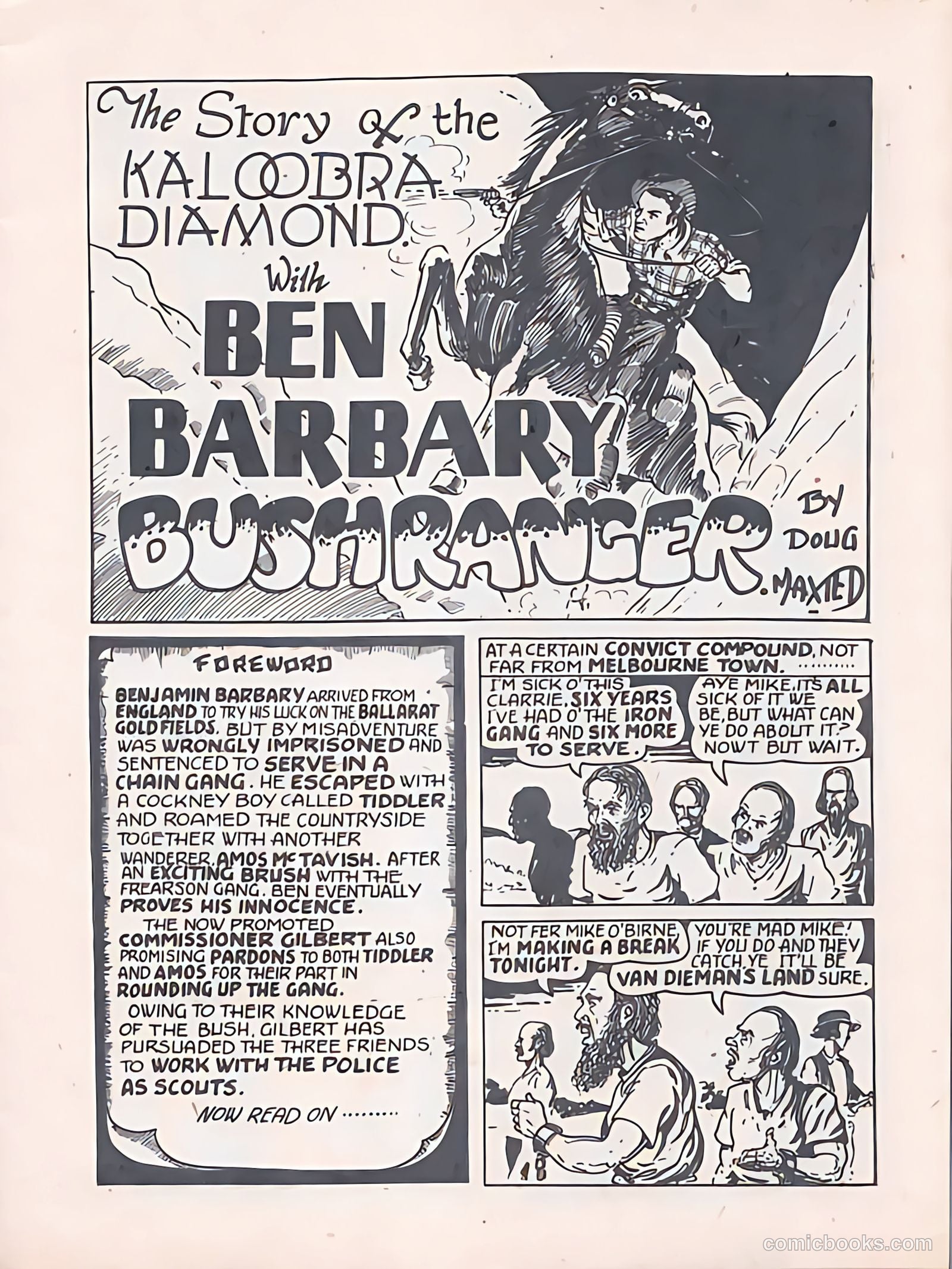 Ben Barbary Bushranger #4 — page 3 of 9