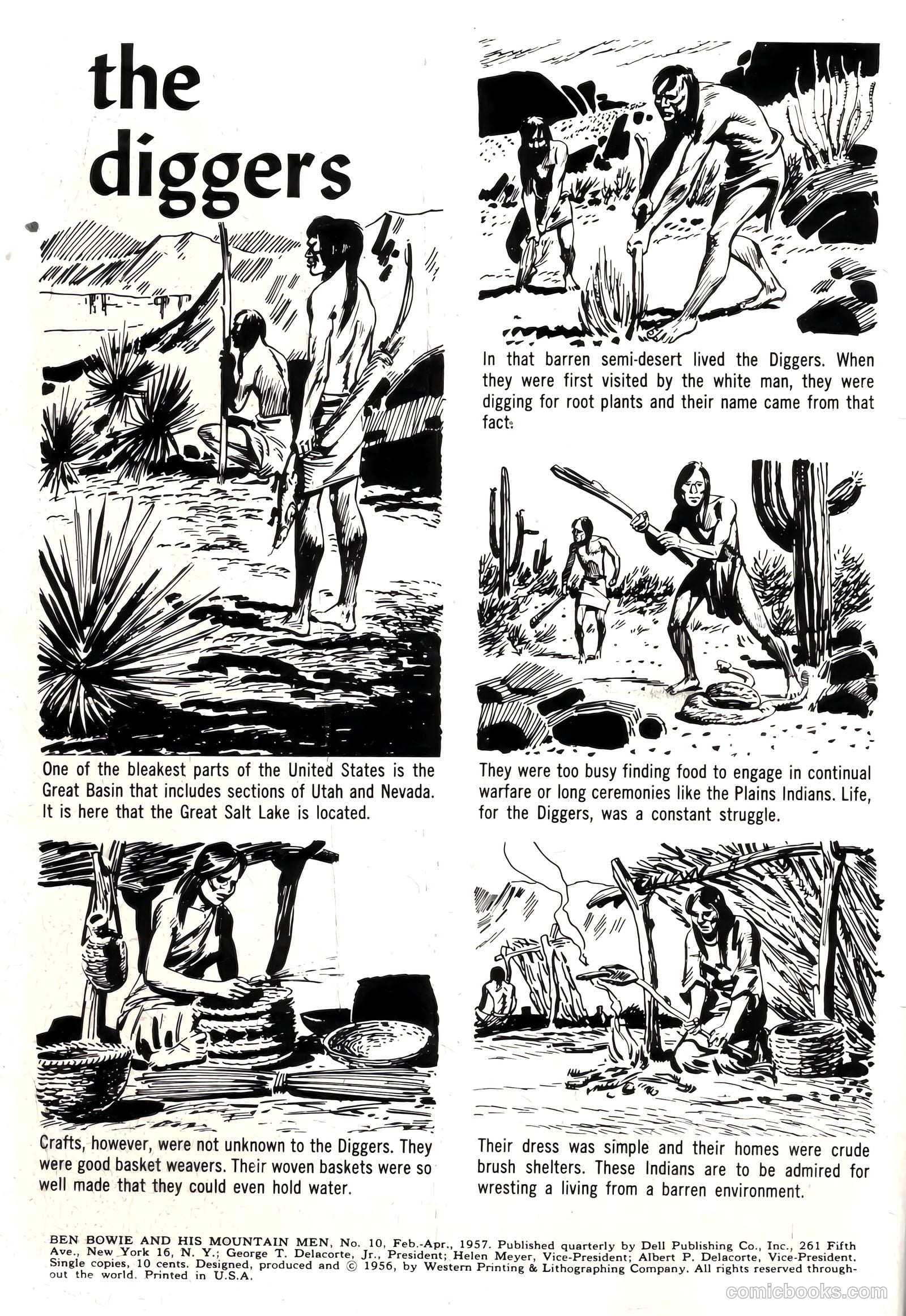 Ben Bowie and His Mountain Men #10 (1957) — page 2 of 36