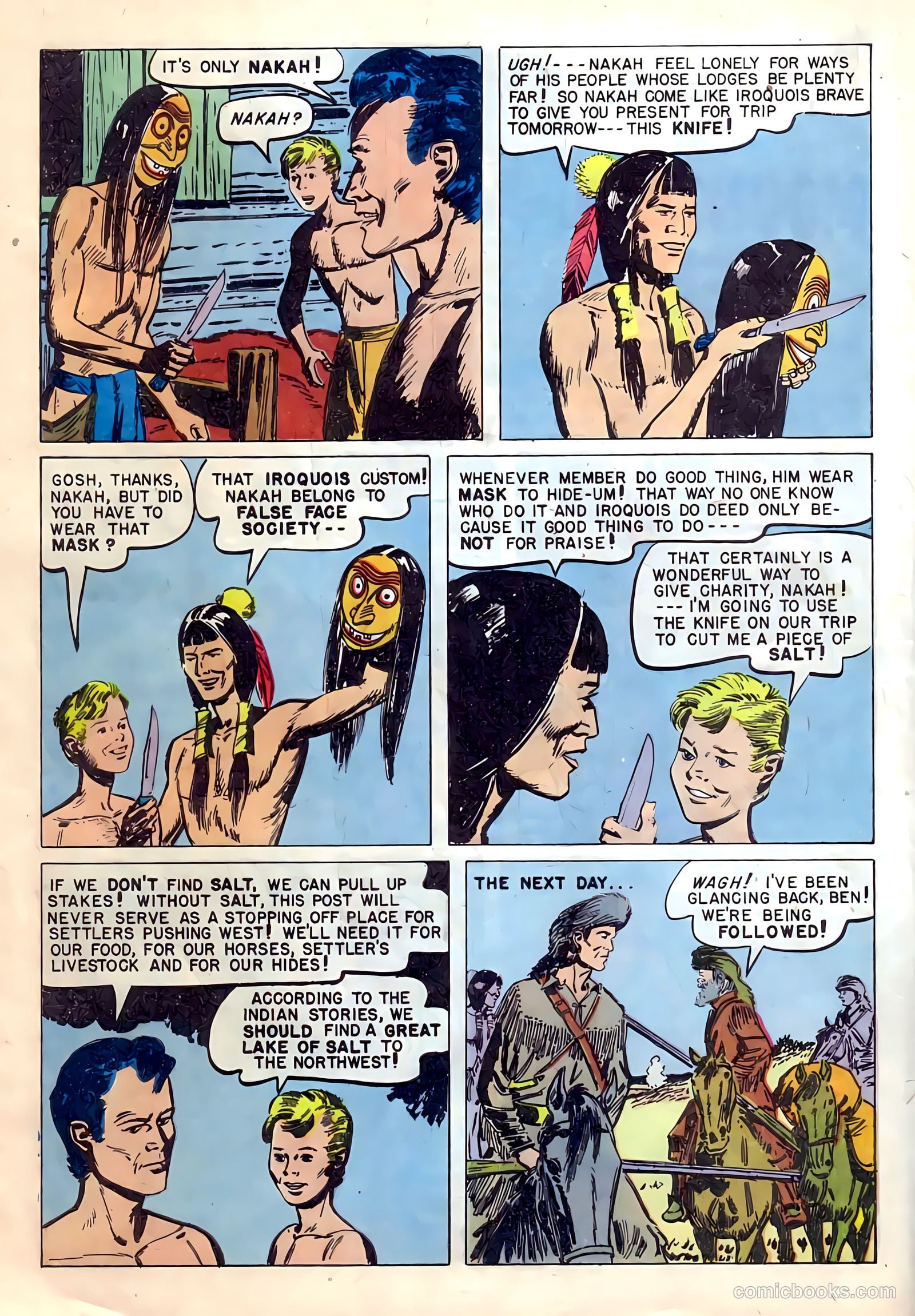 Ben Bowie and His Mountain Men #10 (1957) — page 4 of 36