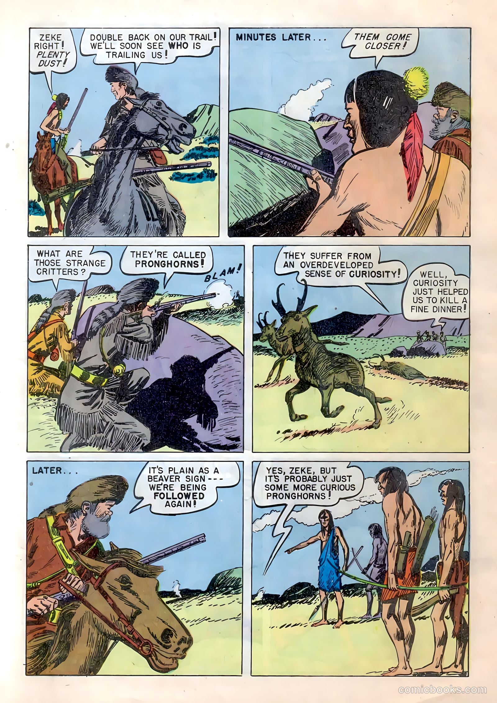Ben Bowie and His Mountain Men #10 (1957) — page 5 of 36