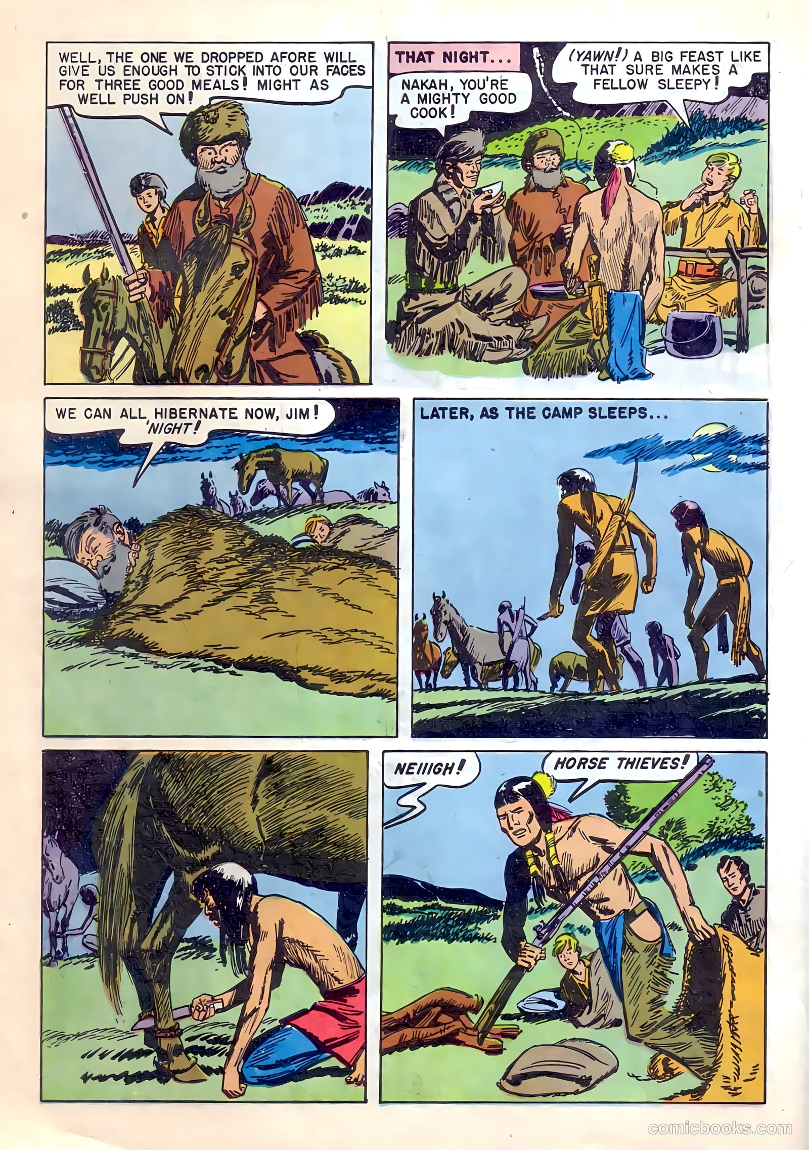 Ben Bowie and His Mountain Men #10 (1957) — page 6 of 36
