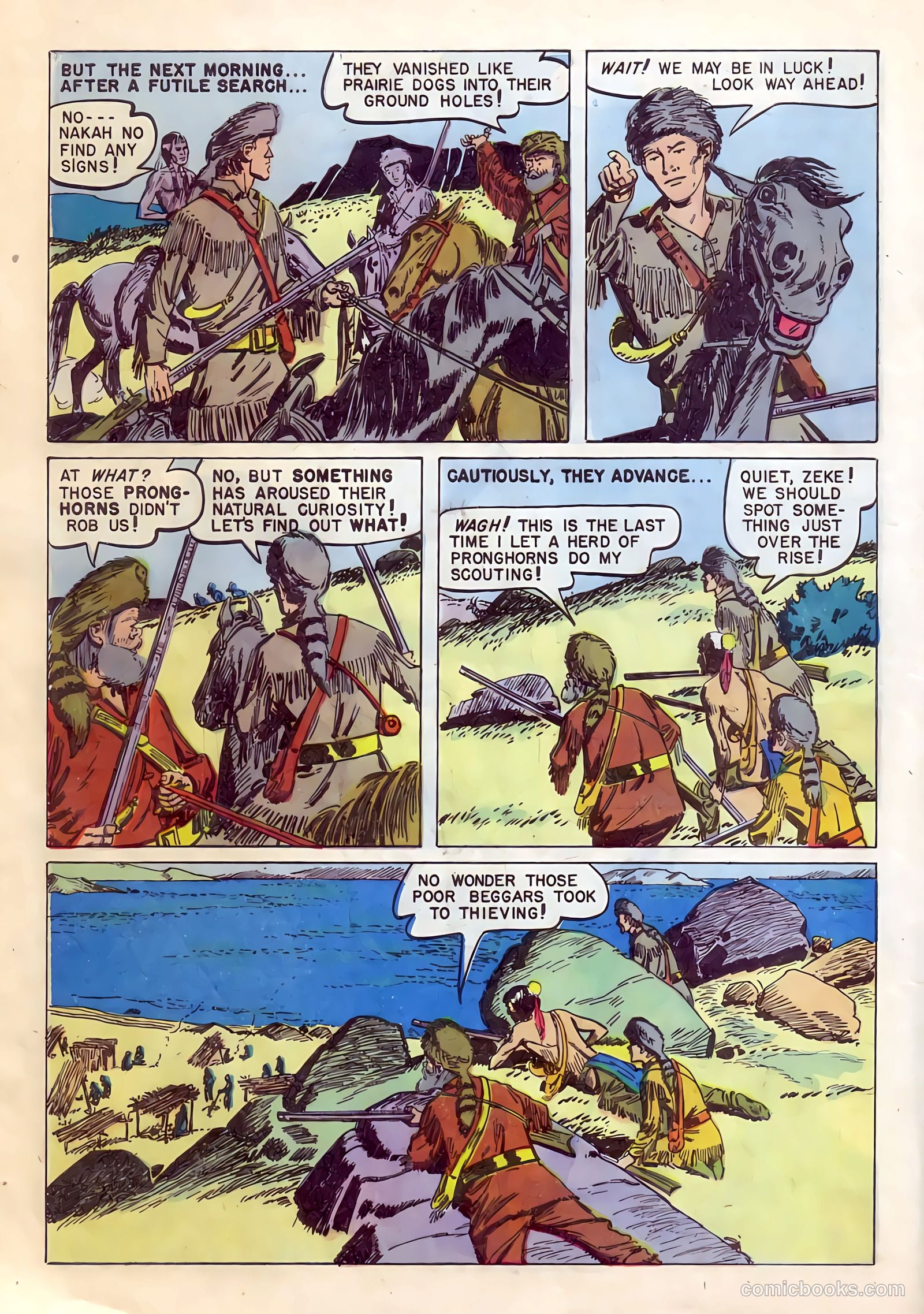 Ben Bowie and His Mountain Men #10 (1957) — page 8 of 36