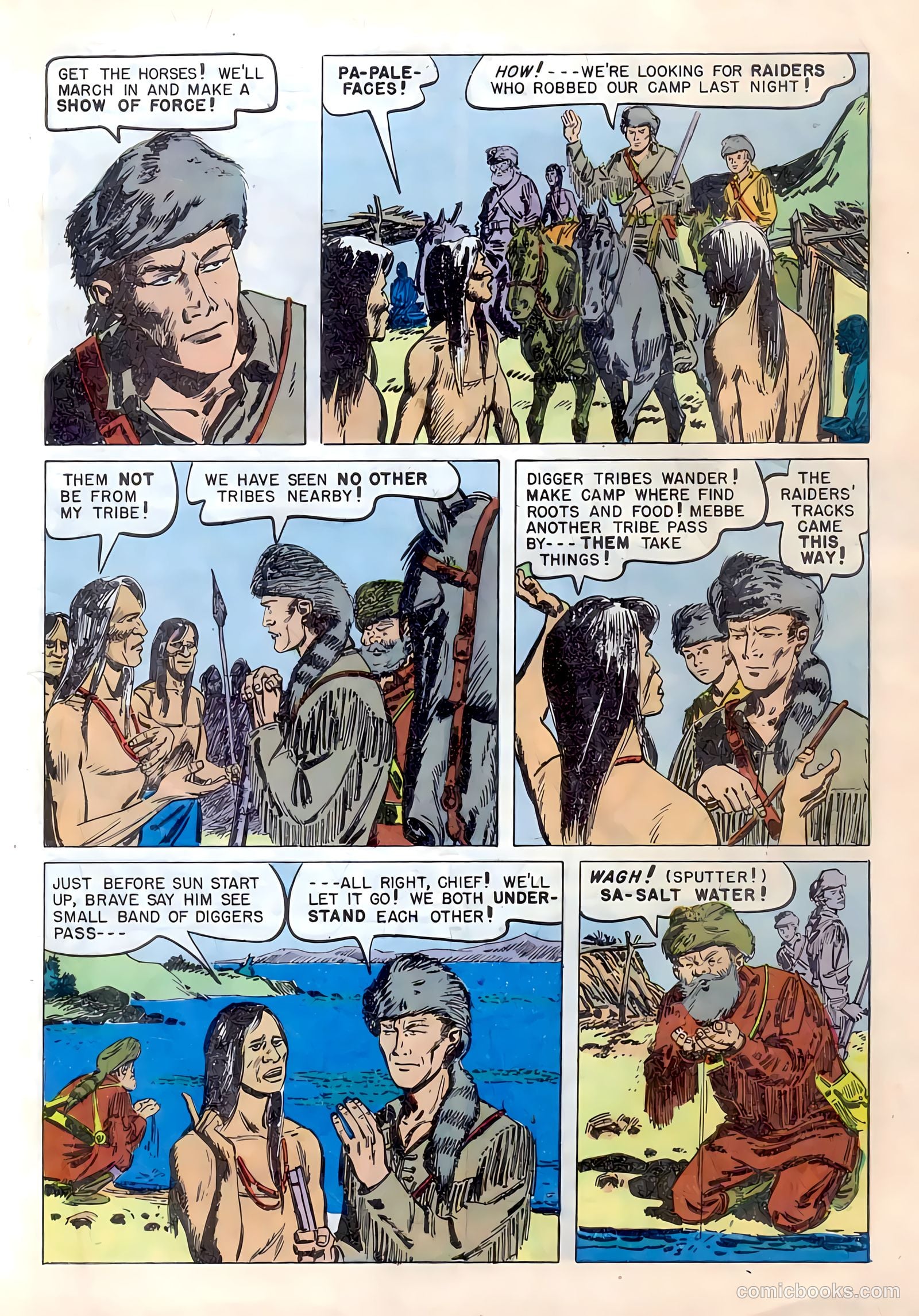 Ben Bowie and His Mountain Men #10 (1957) — page 9 of 36