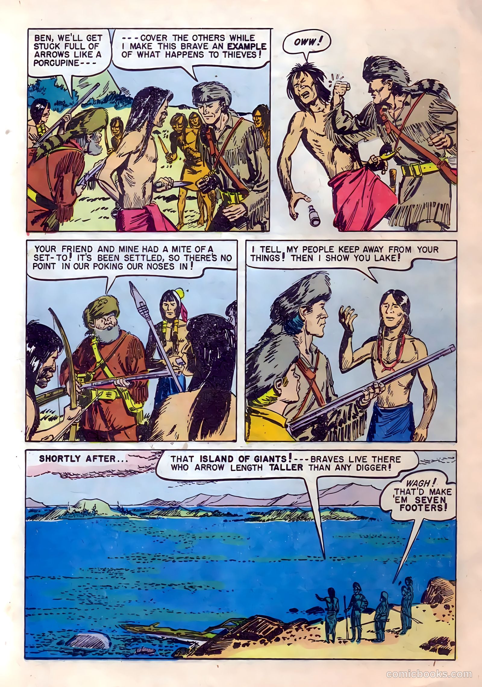 Ben Bowie and His Mountain Men #10 (1957) — page 11 of 36