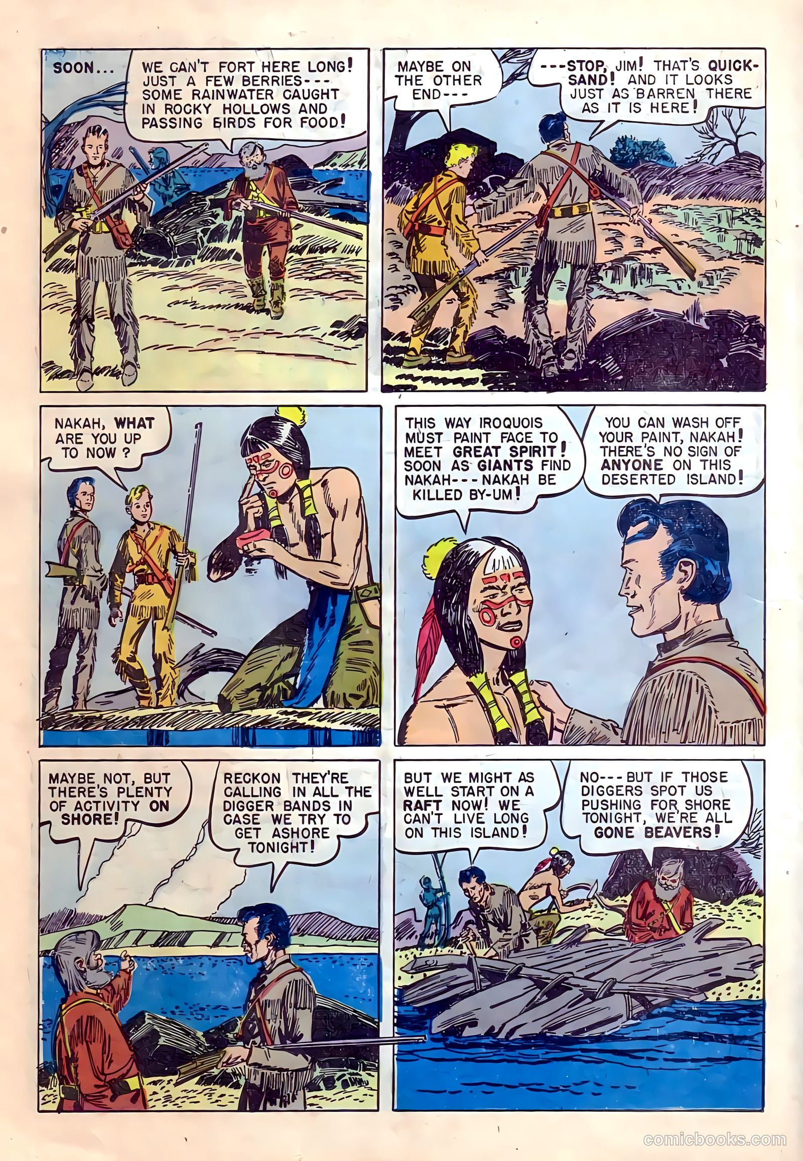 Ben Bowie and His Mountain Men #10 (1957) — page 14 of 36