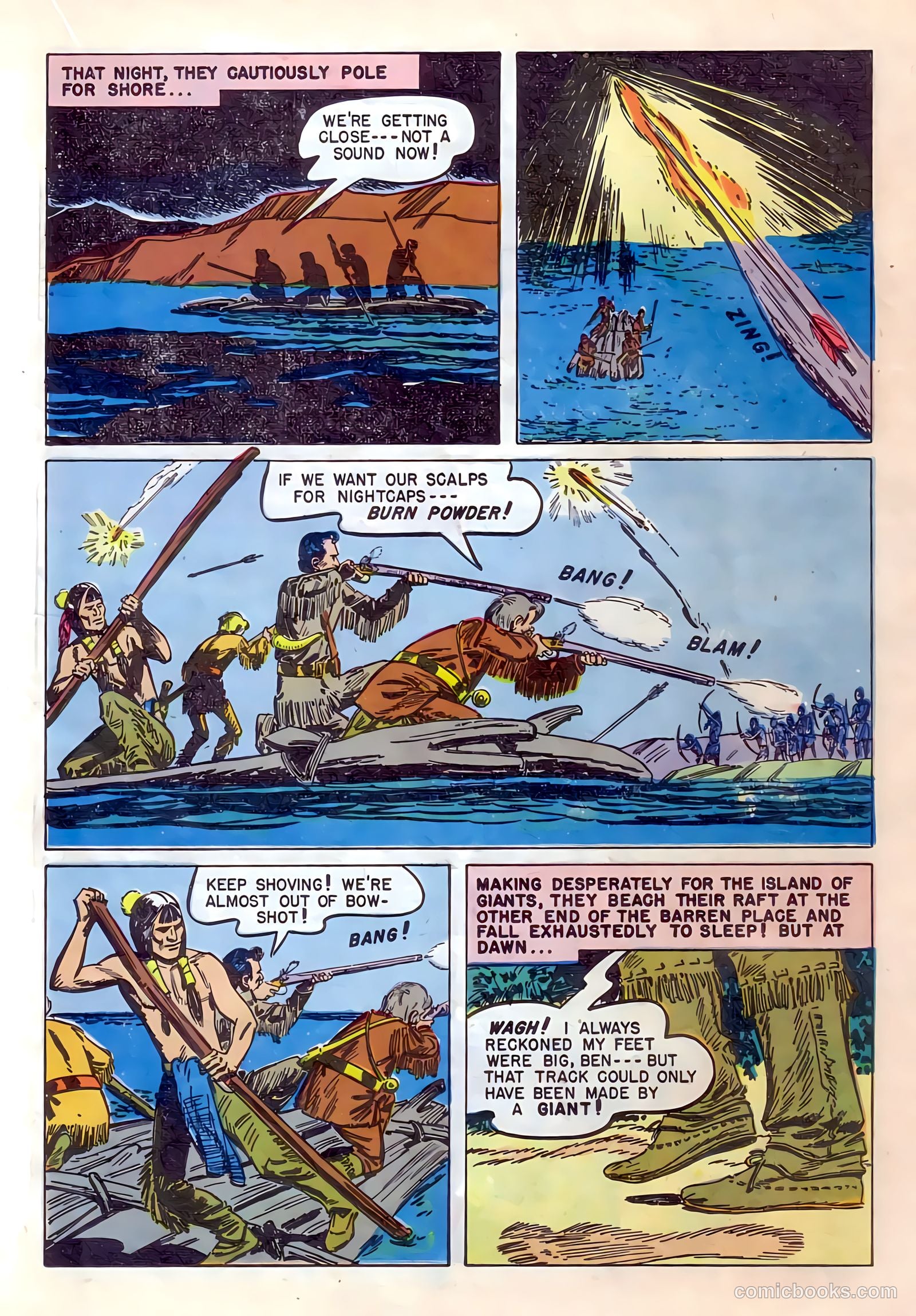 Ben Bowie and His Mountain Men #10 (1957) — page 15 of 36