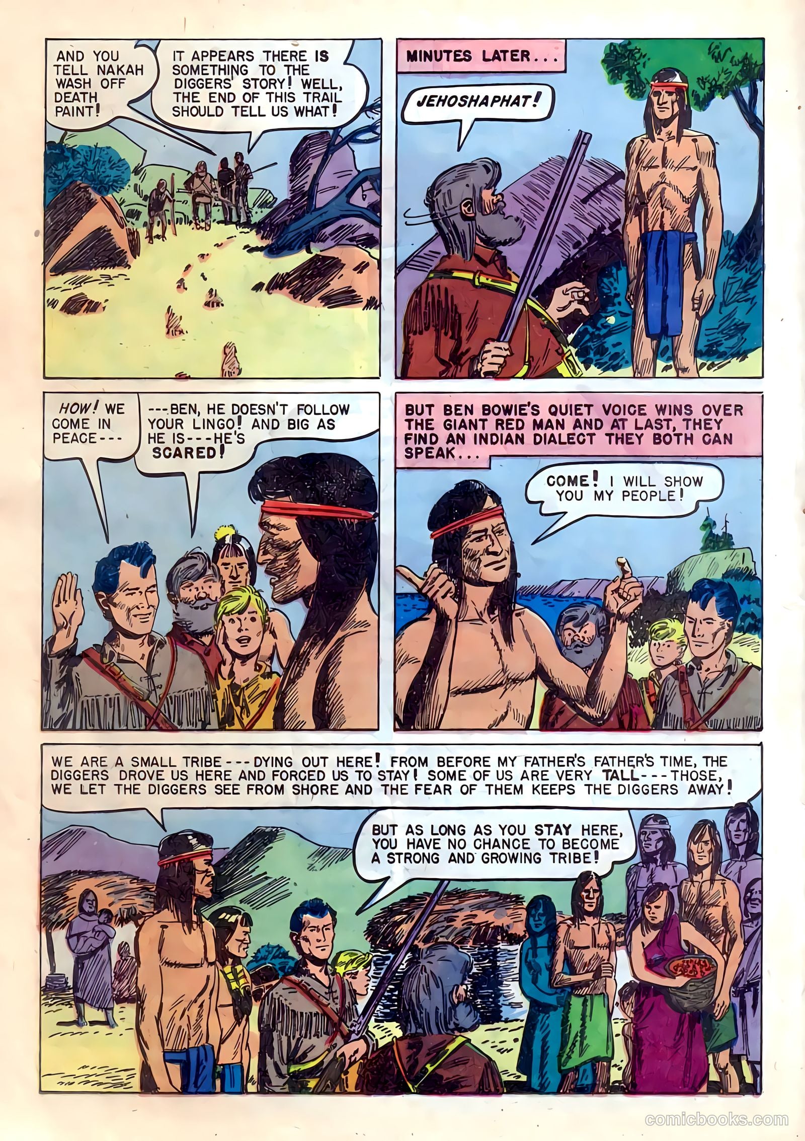 Ben Bowie and His Mountain Men #10 (1957) — page 16 of 36