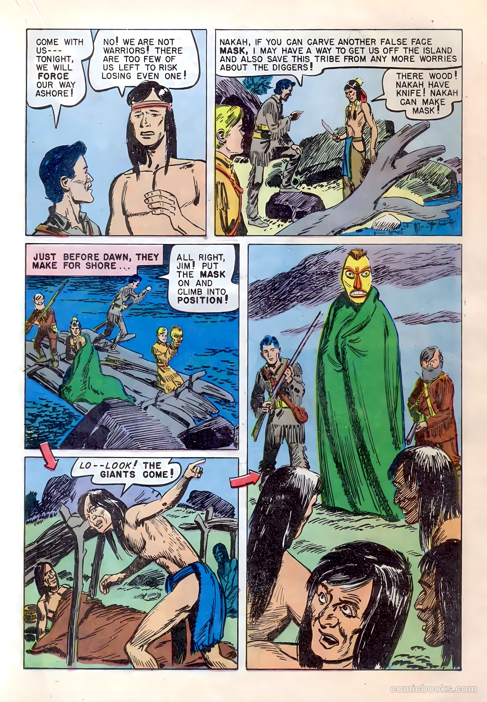 Ben Bowie and His Mountain Men #10 (1957) — page 17 of 36