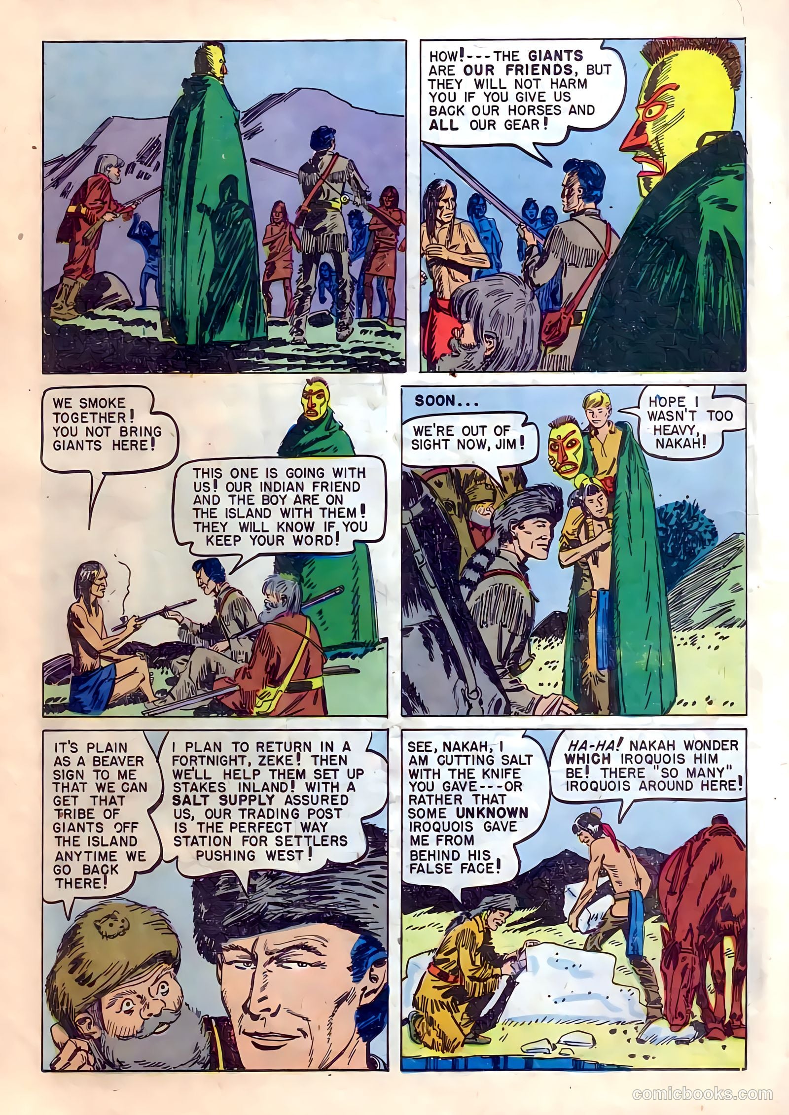 Ben Bowie and His Mountain Men #10 (1957) — page 18 of 36