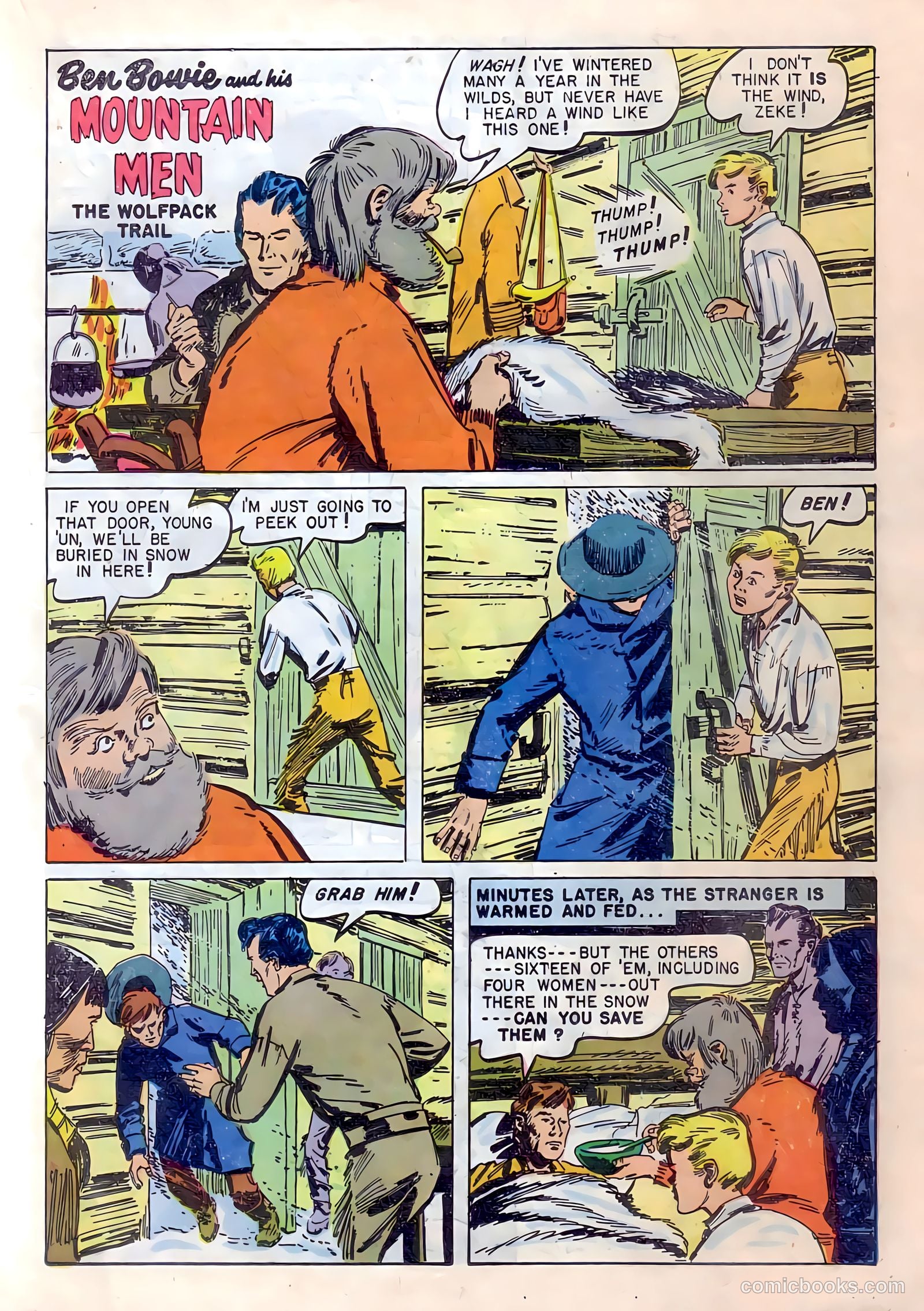 Ben Bowie and His Mountain Men #10 (1957) — page 19 of 36