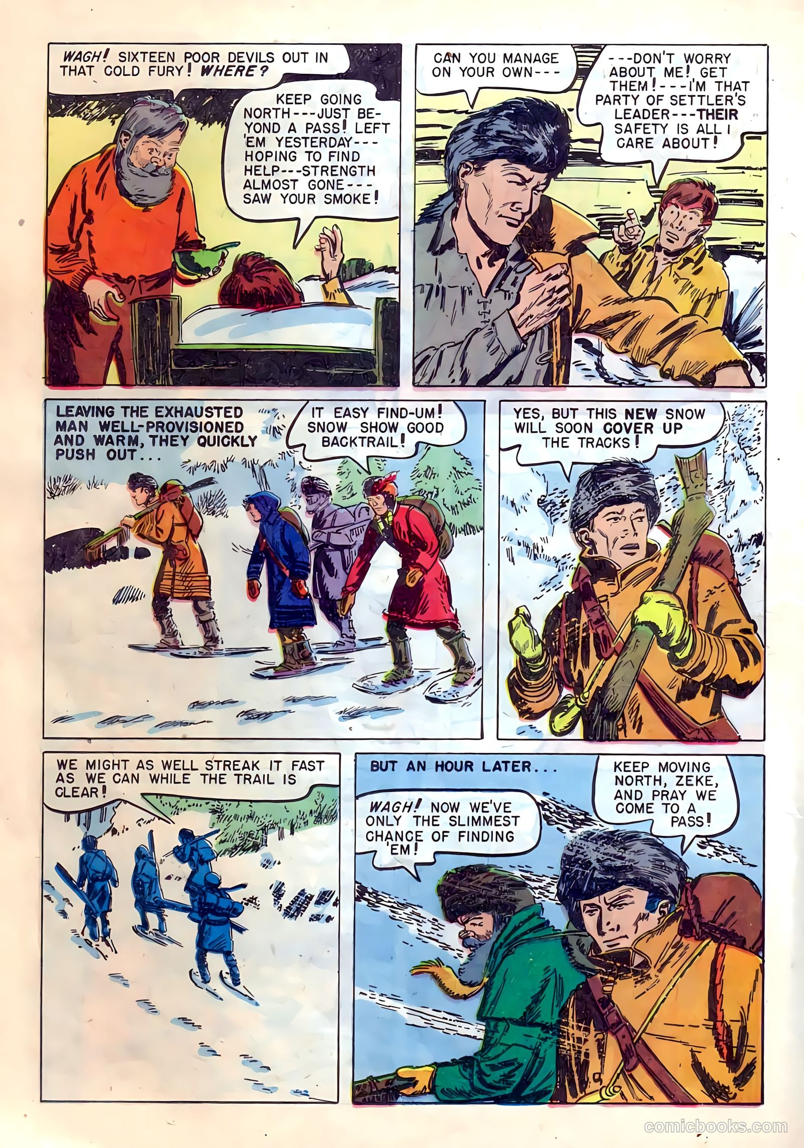 Ben Bowie and His Mountain Men #10 (1957) — page 20 of 36