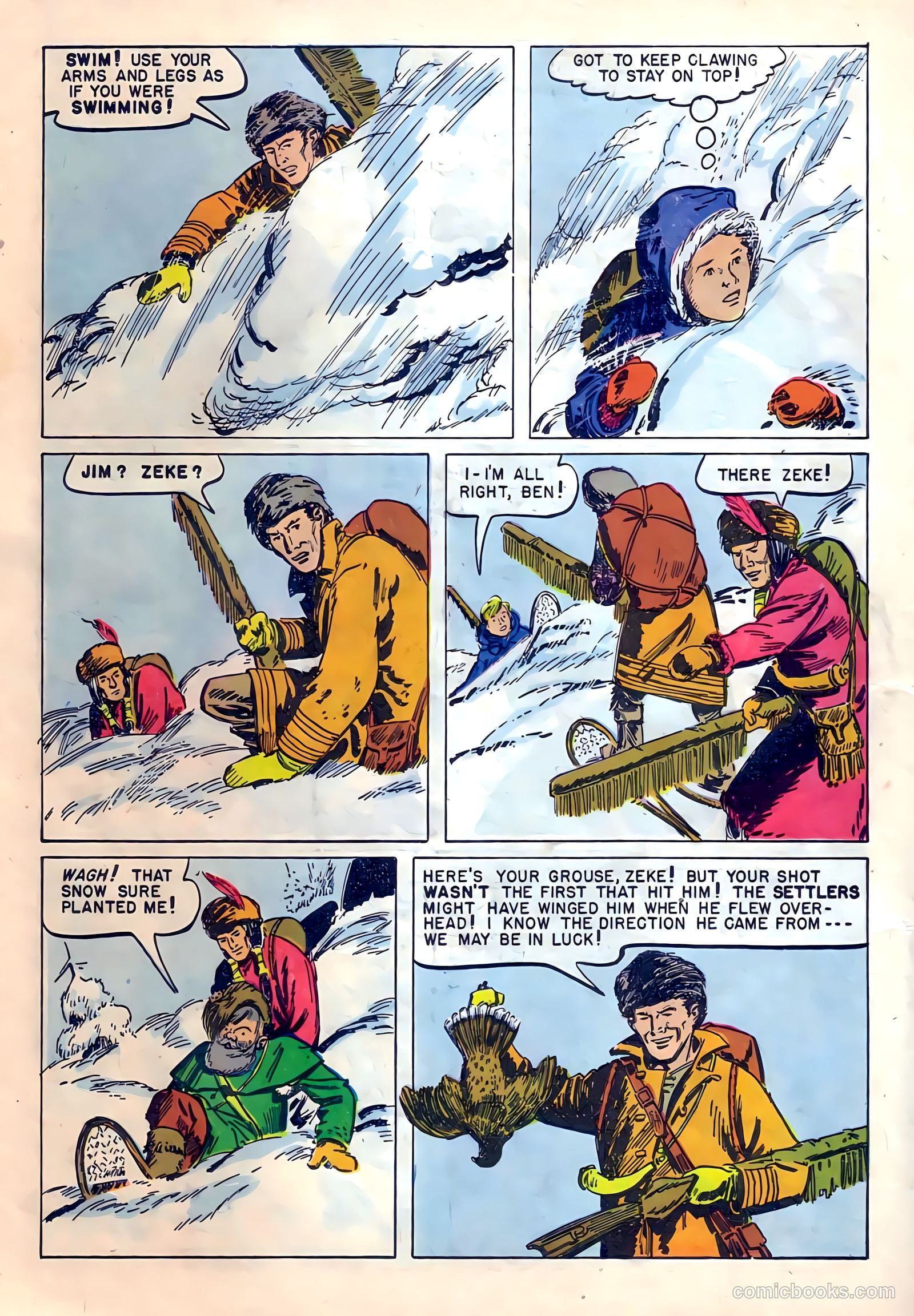 Ben Bowie and His Mountain Men #10 (1957) — page 22 of 36