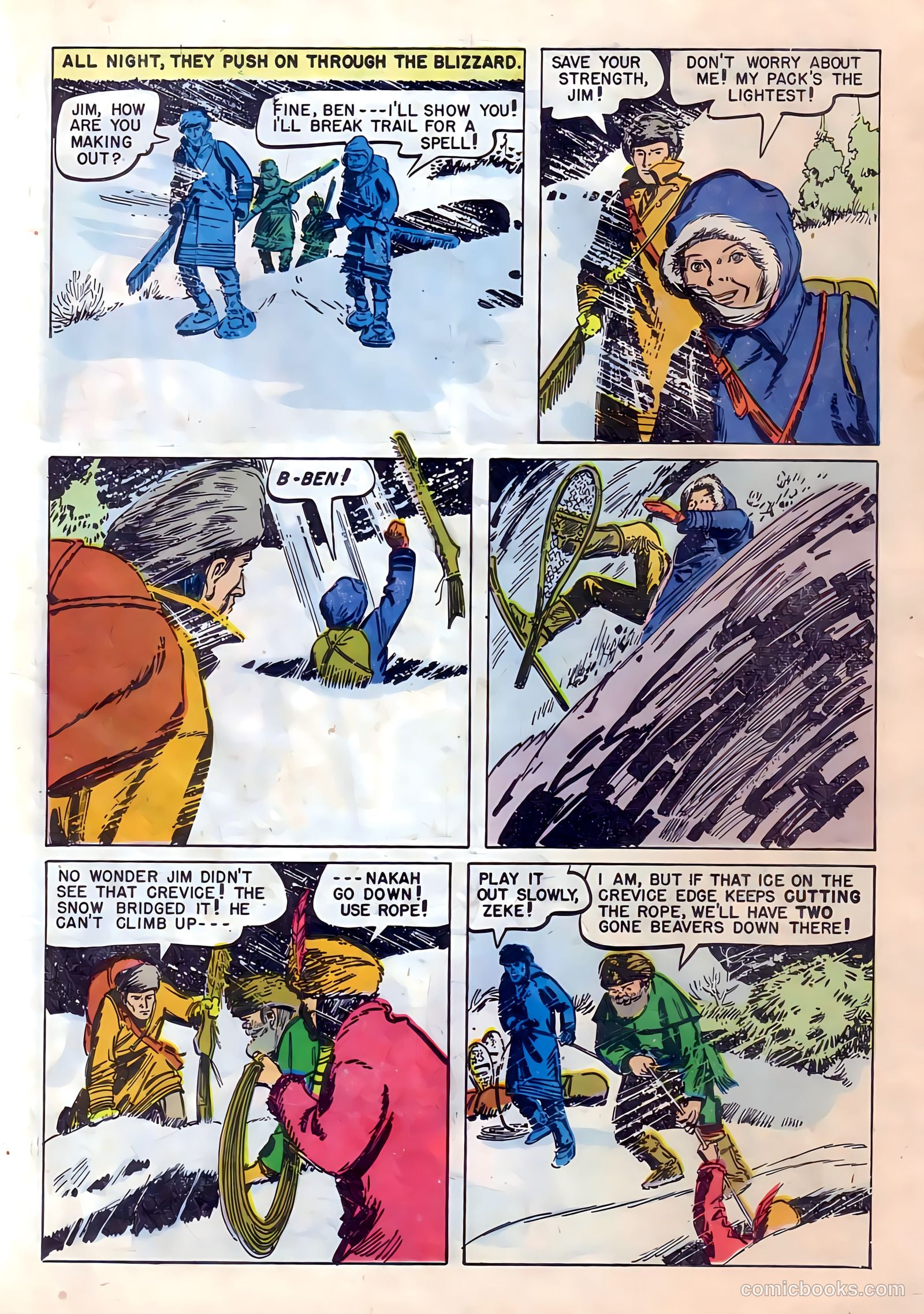 Ben Bowie and His Mountain Men #10 (1957) — page 23 of 36