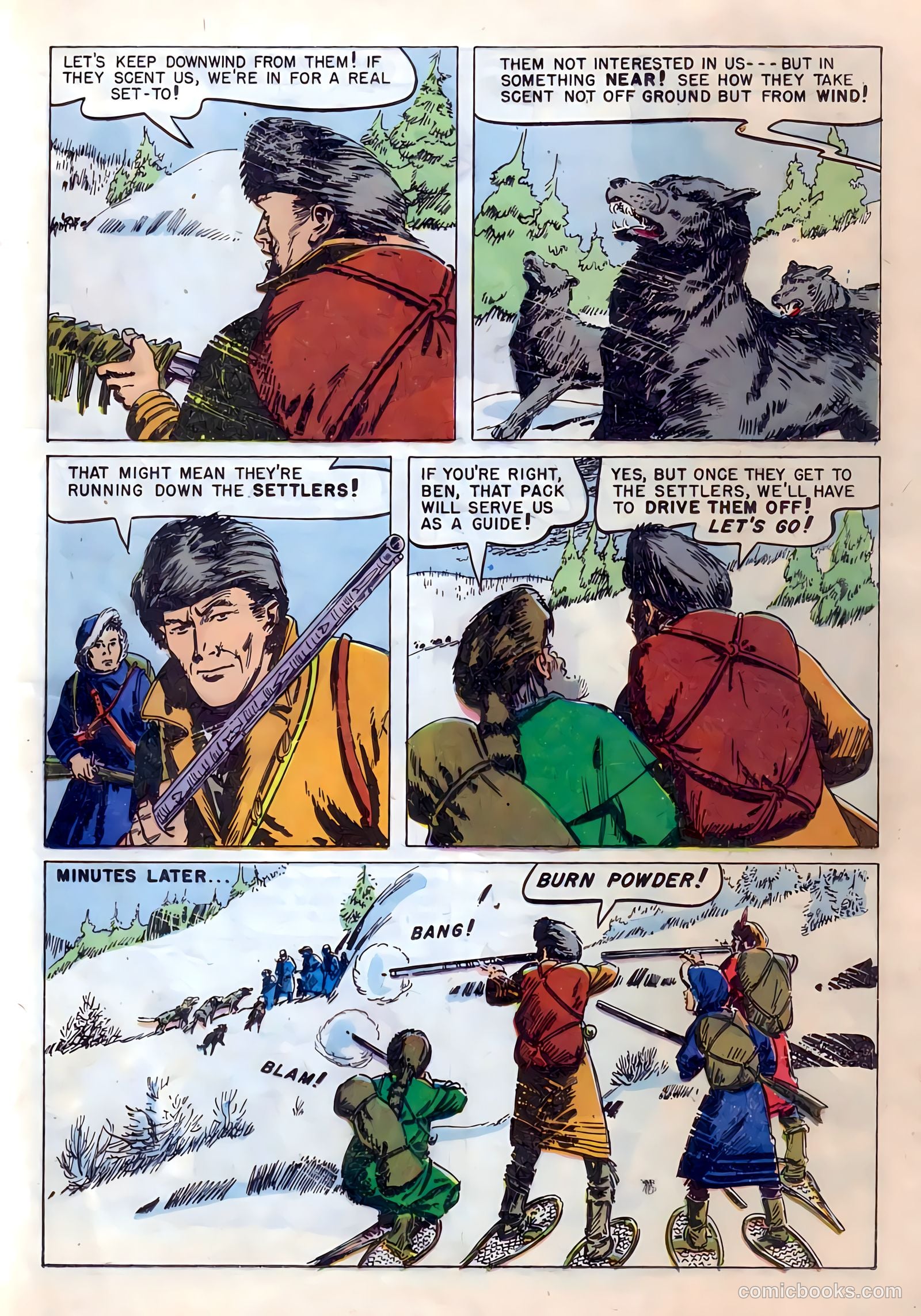 Ben Bowie and His Mountain Men #10 (1957) — page 25 of 36