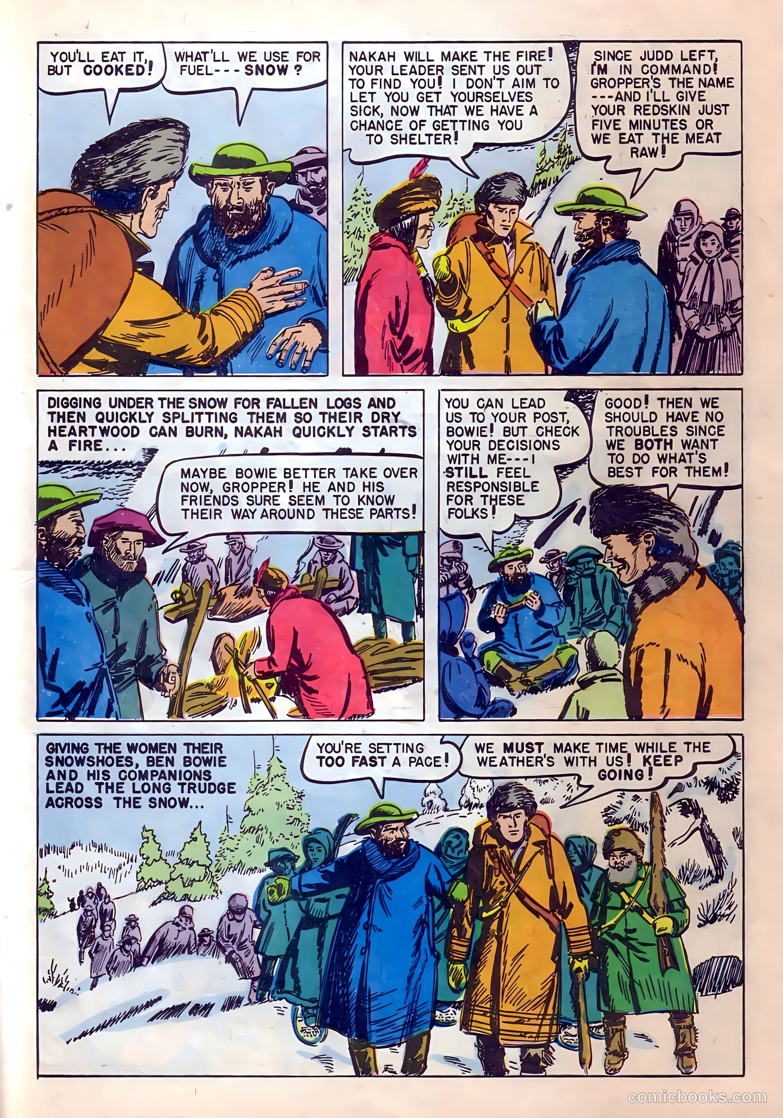 Ben Bowie and His Mountain Men #10 (1957) — page 27 of 36