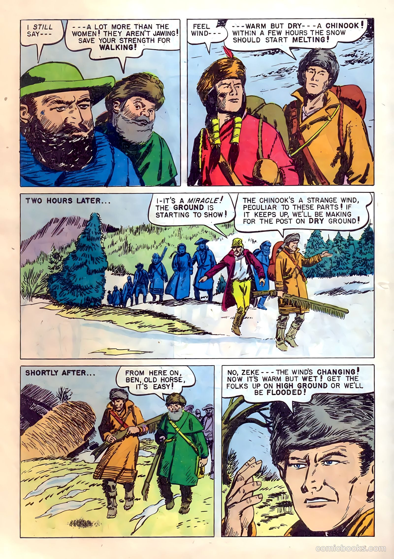 Ben Bowie and His Mountain Men #10 (1957) — page 28 of 36
