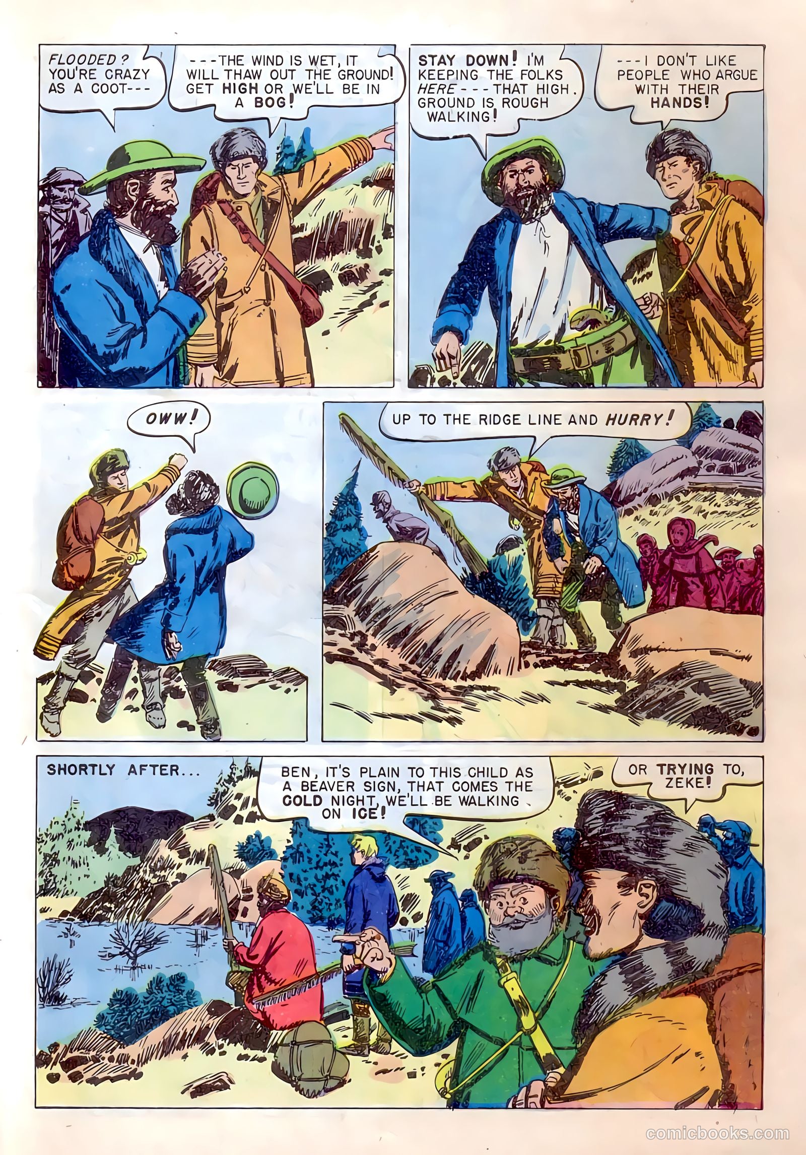 Ben Bowie and His Mountain Men #10 (1957) — page 29 of 36