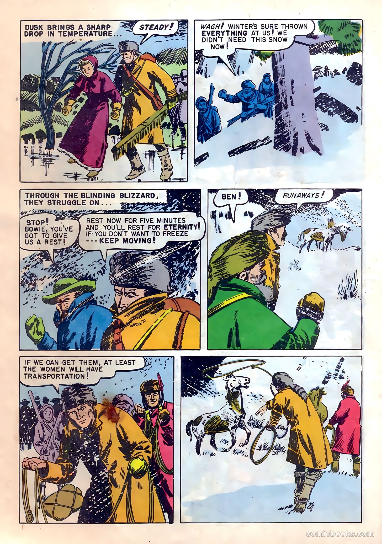 Ben Bowie and His Mountain Men #10 (1957) — page 30 of 36