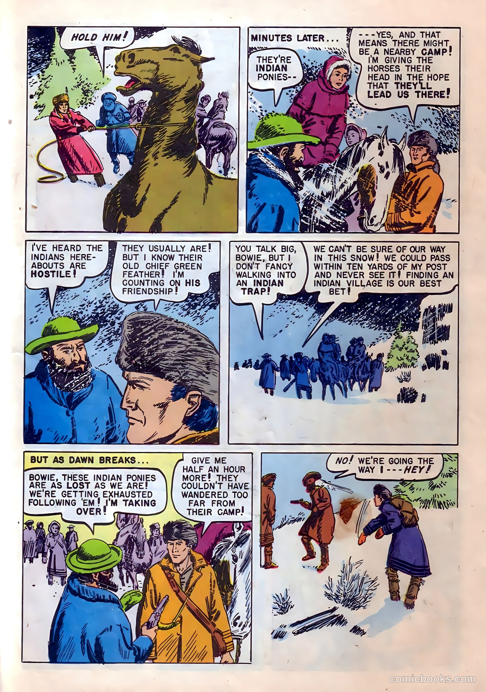 Ben Bowie and His Mountain Men #10 (1957) — page 31 of 36