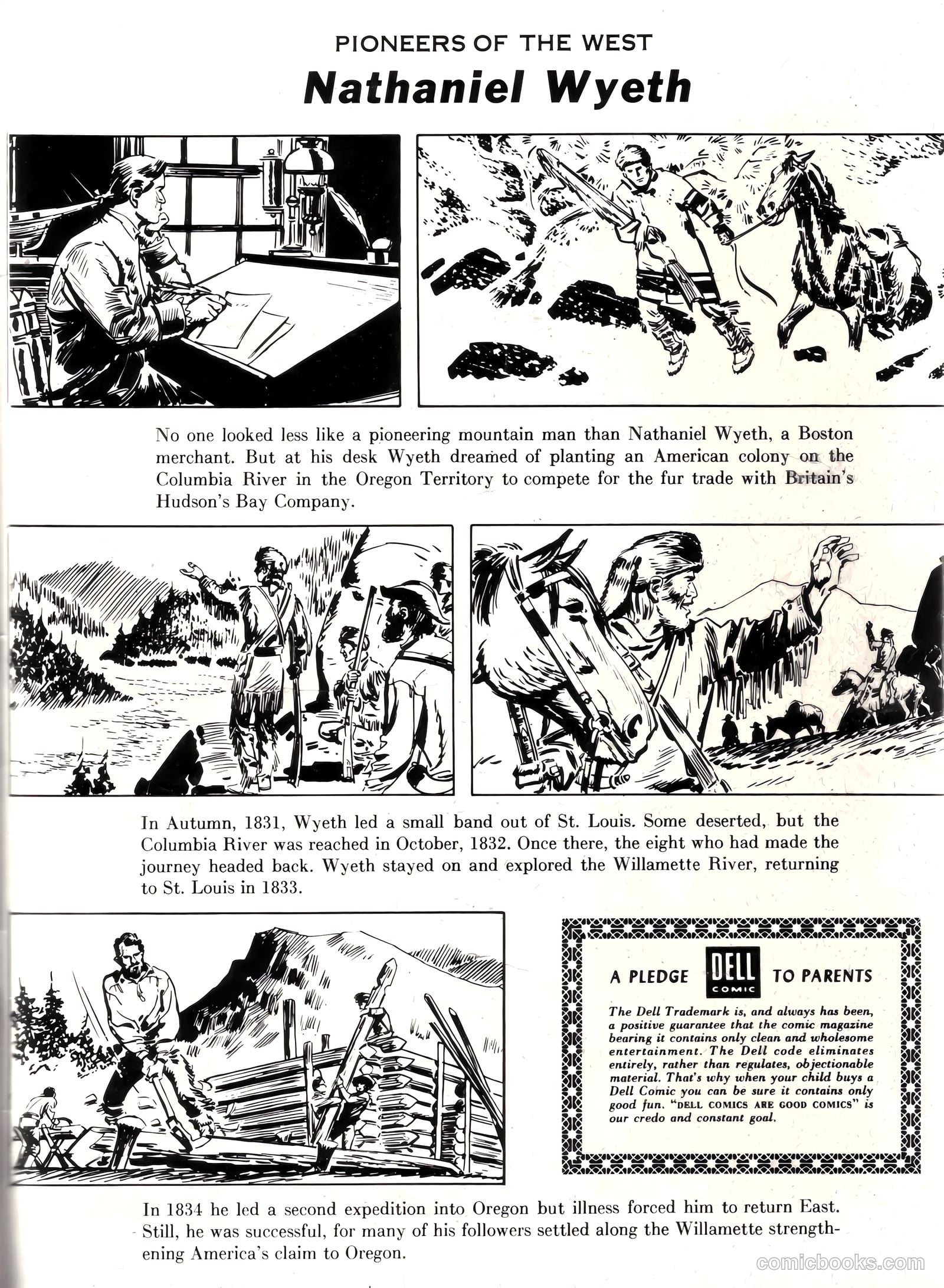 Ben Bowie and His Mountain Men #10 (1957) — page 35 of 36