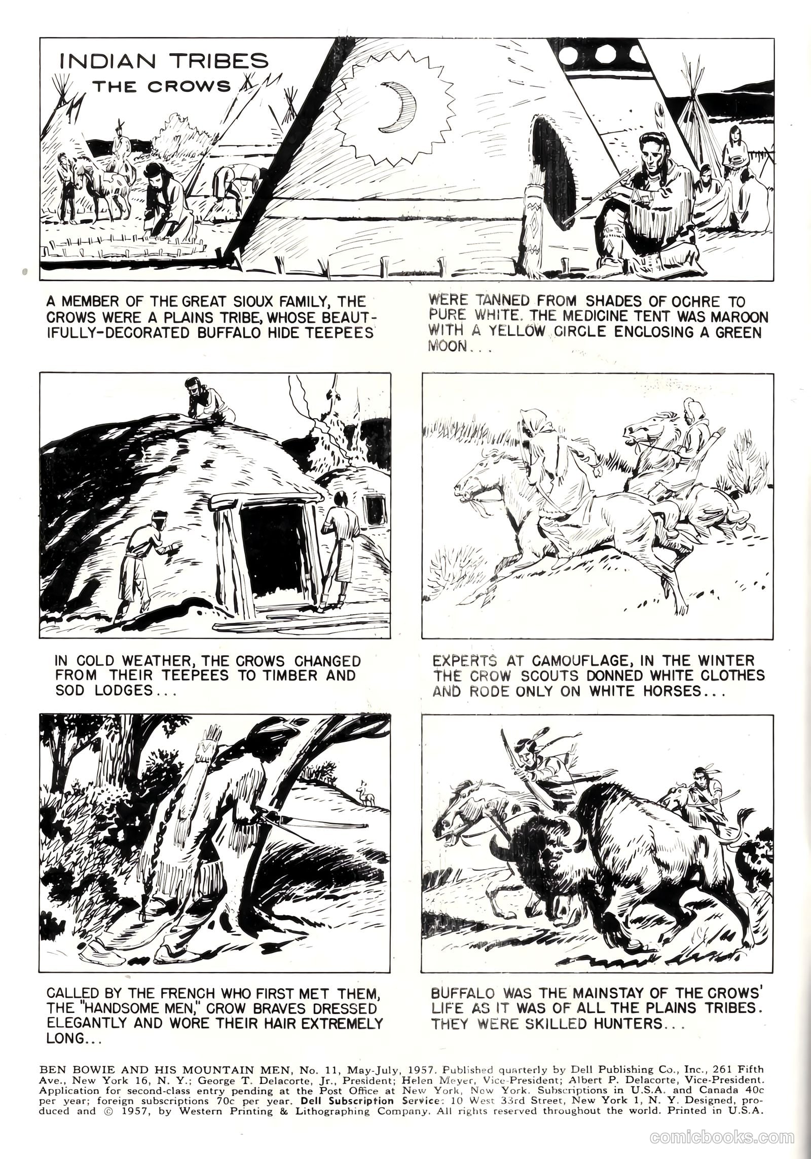 Ben Bowie and His Mountain Men #11 (1957) — page 2 of 36