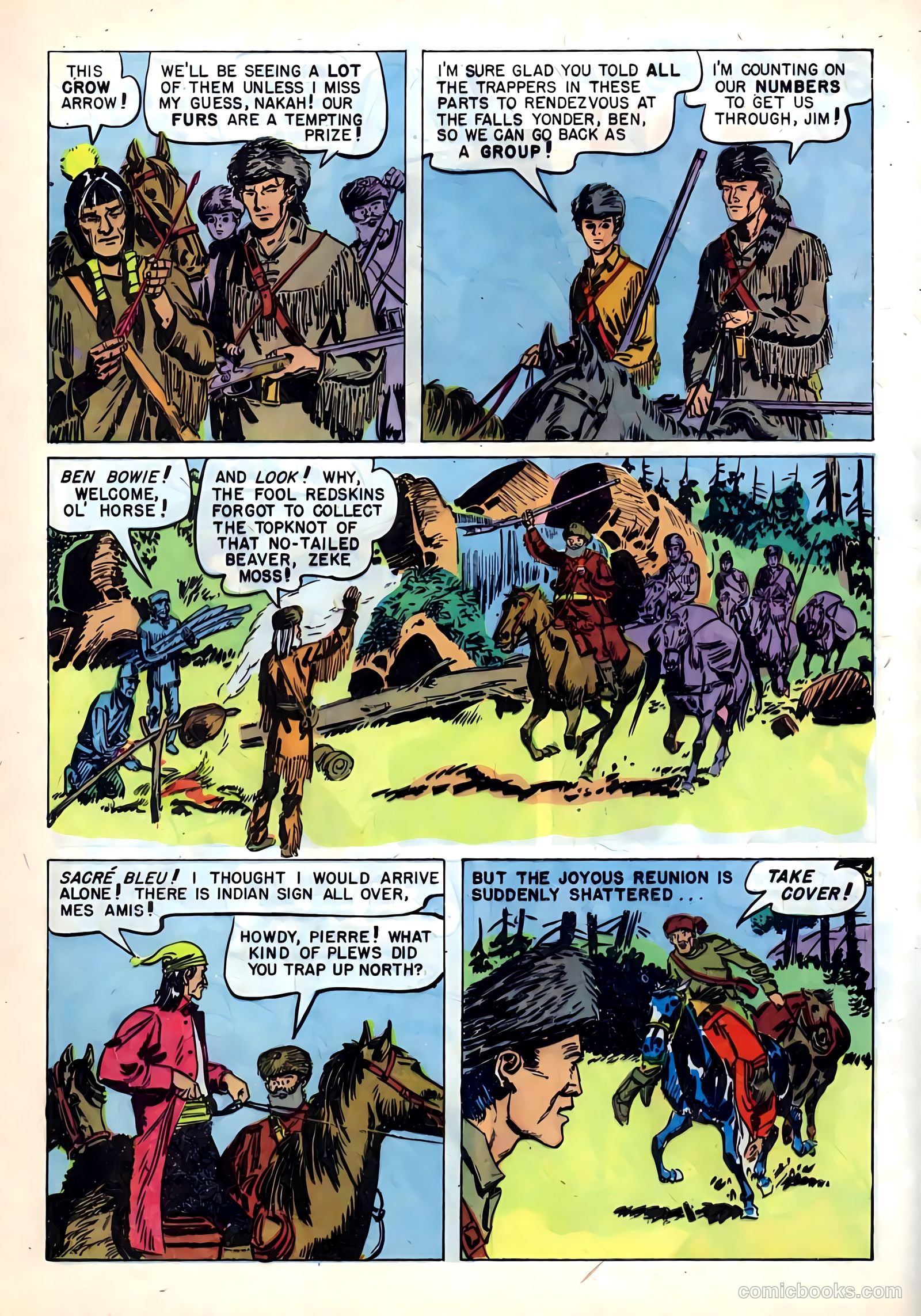 Ben Bowie and His Mountain Men #11 (1957) — page 4 of 36