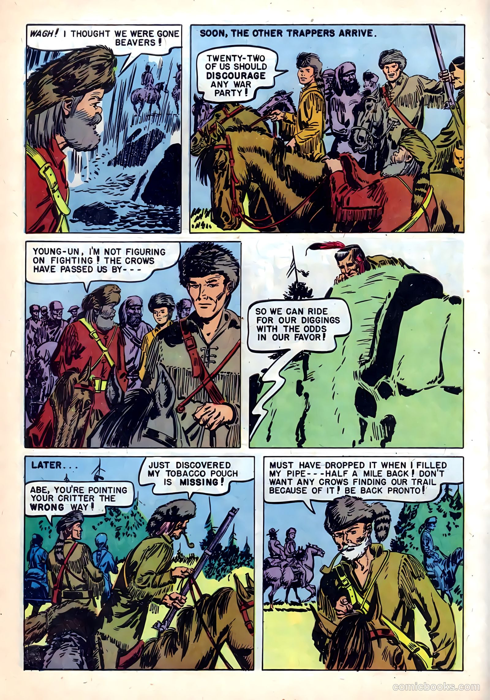 Ben Bowie and His Mountain Men #11 (1957) — page 6 of 36