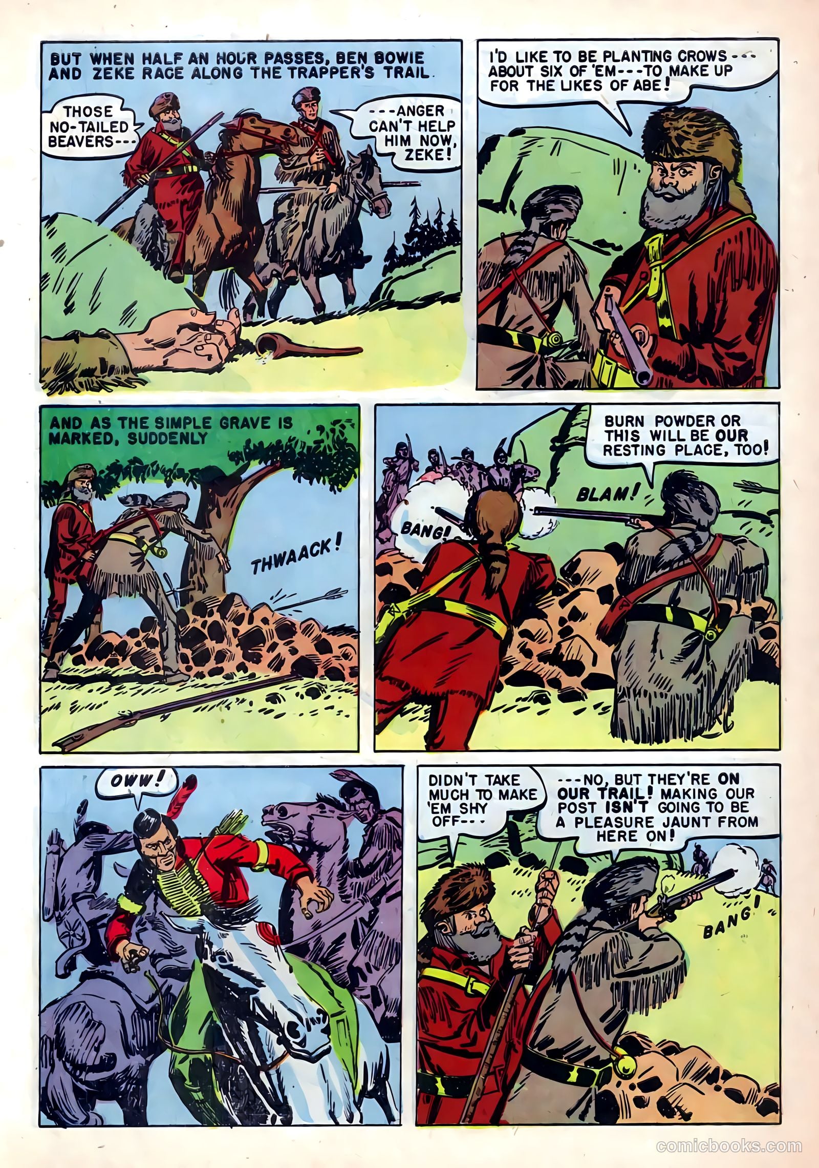 Ben Bowie and His Mountain Men #11 (1957) — page 7 of 36