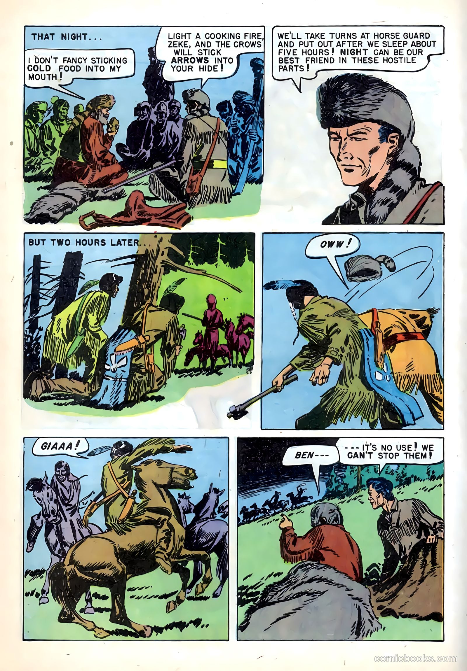 Ben Bowie and His Mountain Men #11 (1957) — page 8 of 36