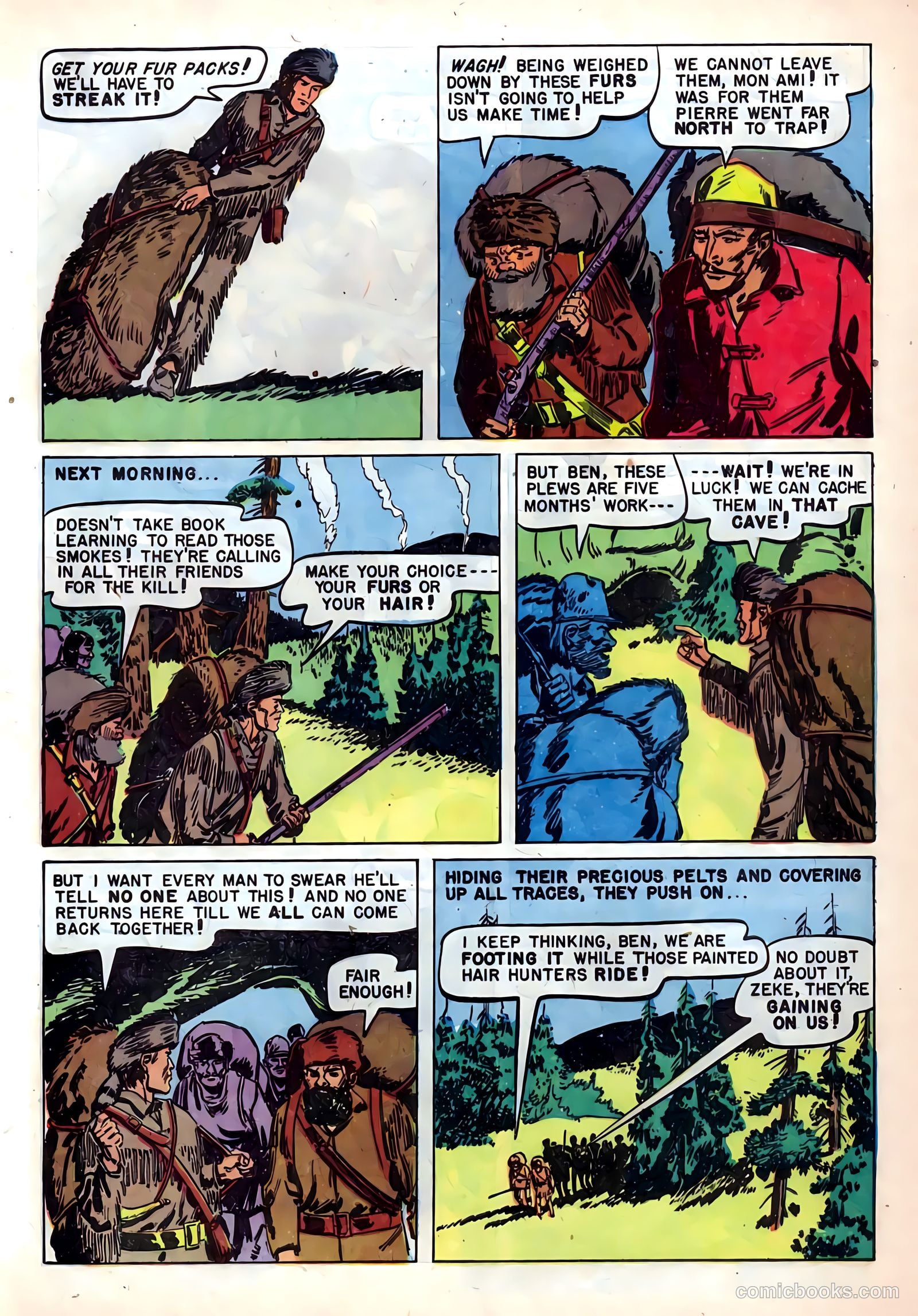 Ben Bowie and His Mountain Men #11 (1957) — page 9 of 36