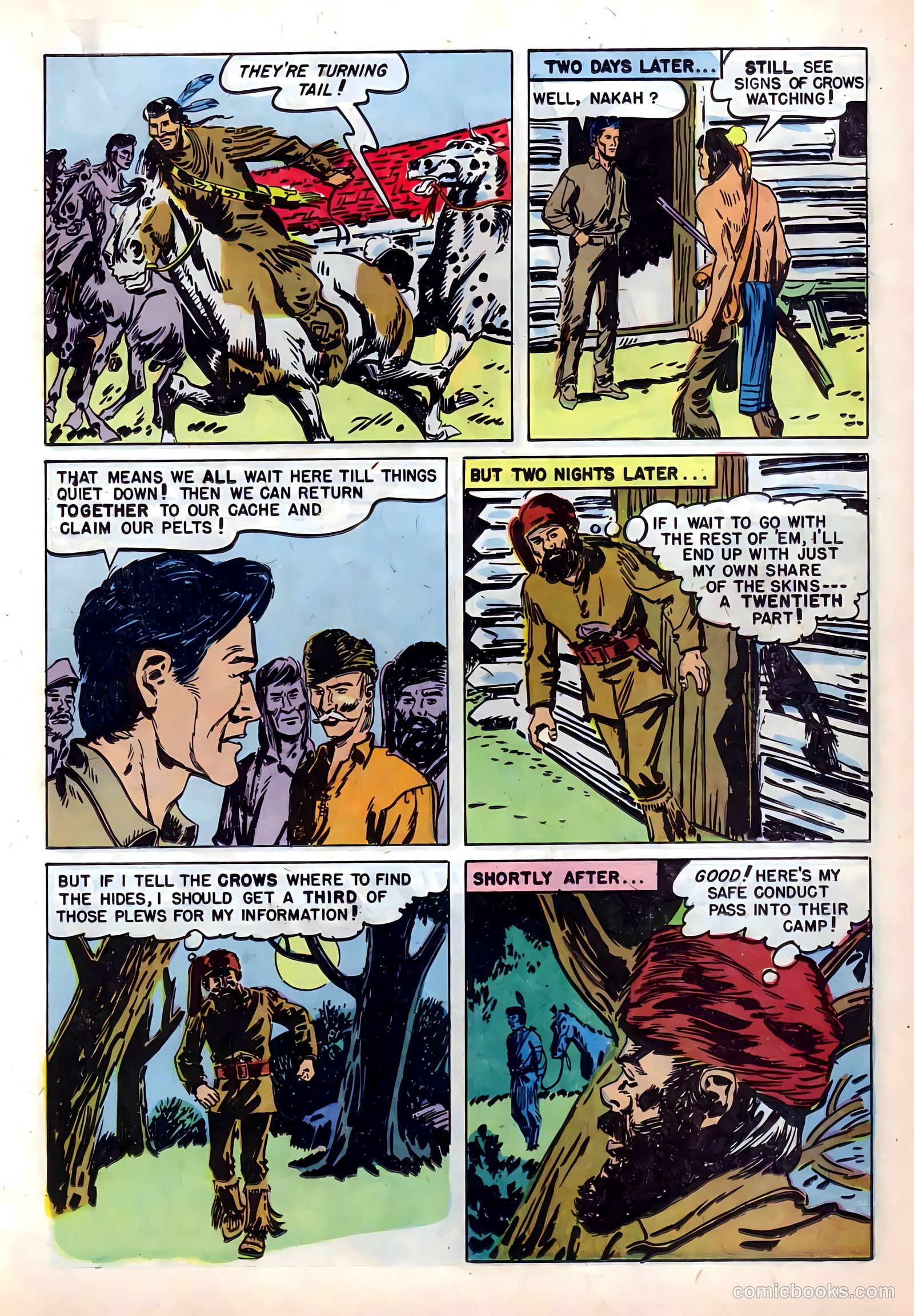 Ben Bowie and His Mountain Men #11 (1957) — page 11 of 36