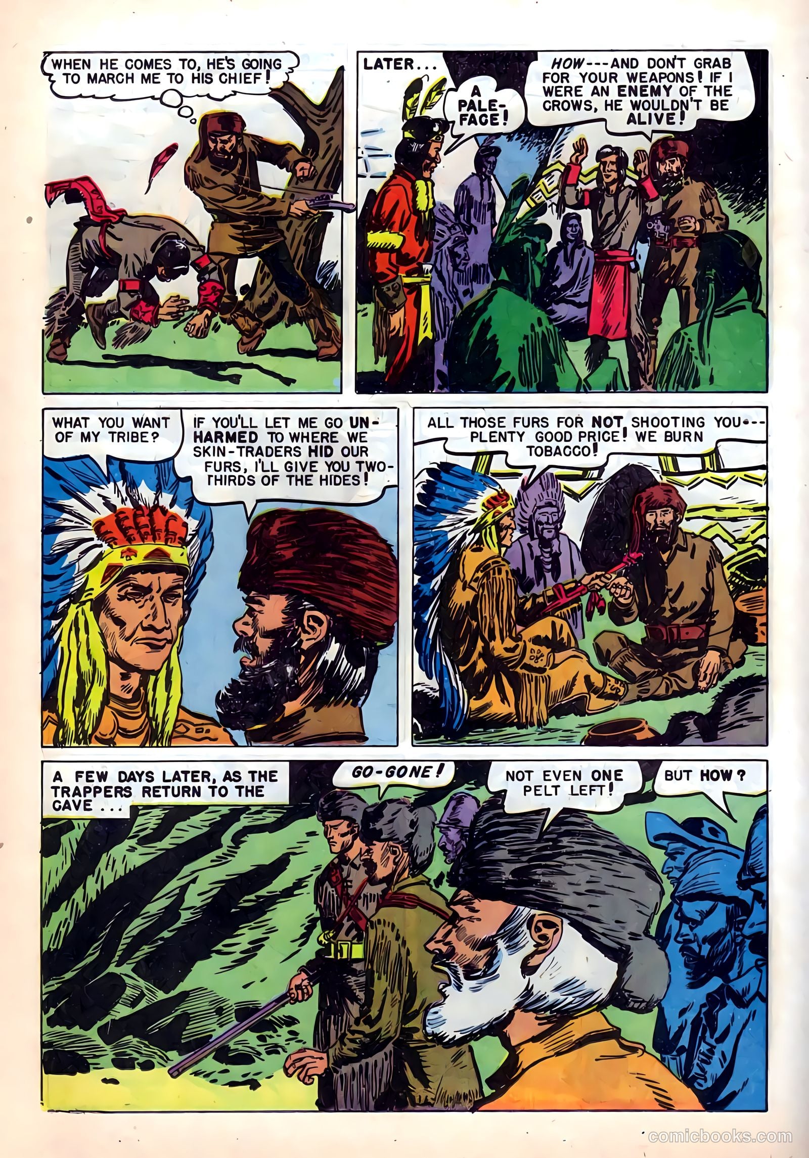 Ben Bowie and His Mountain Men #11 (1957) — page 12 of 36