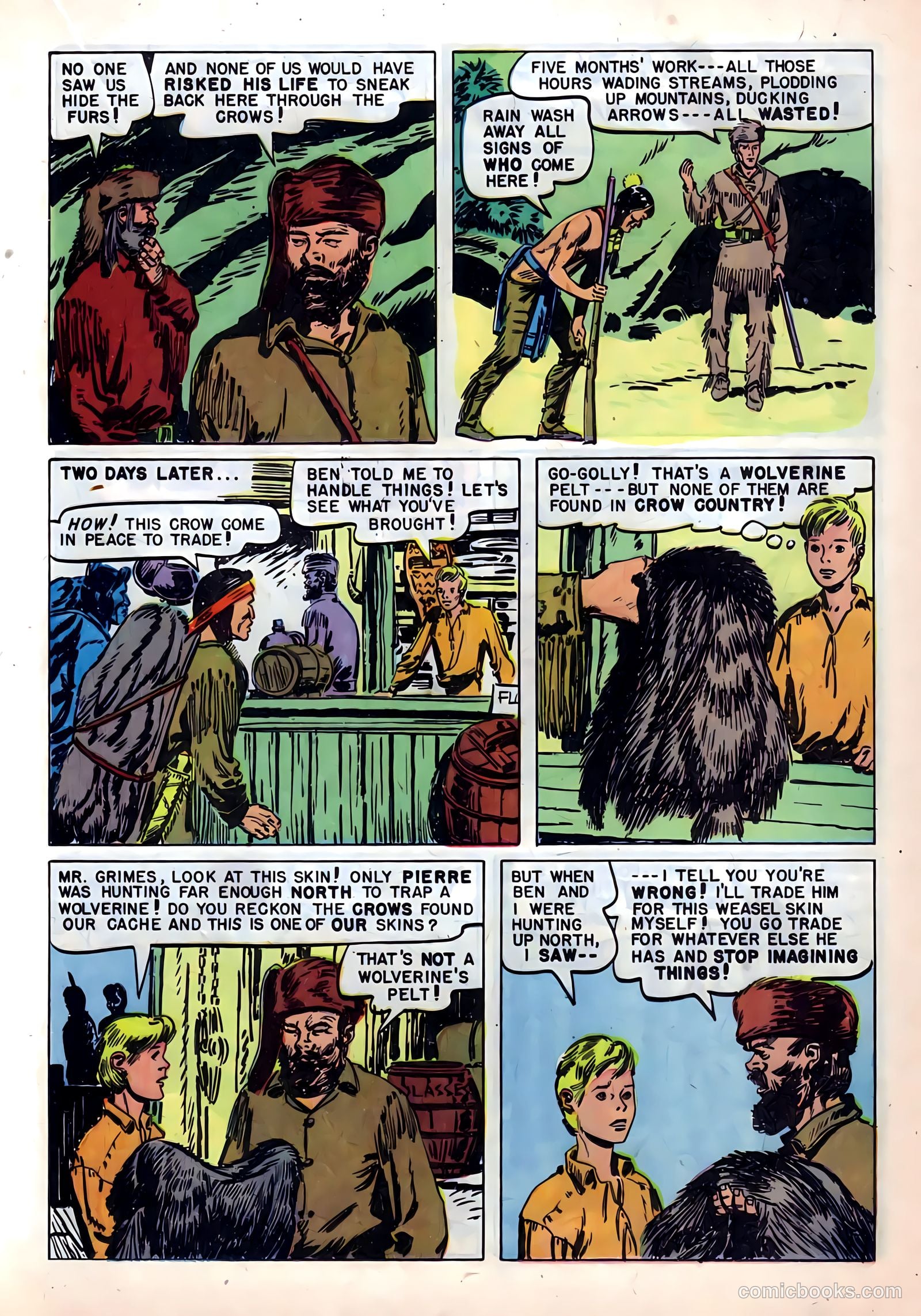 Ben Bowie and His Mountain Men #11 (1957) — page 13 of 36