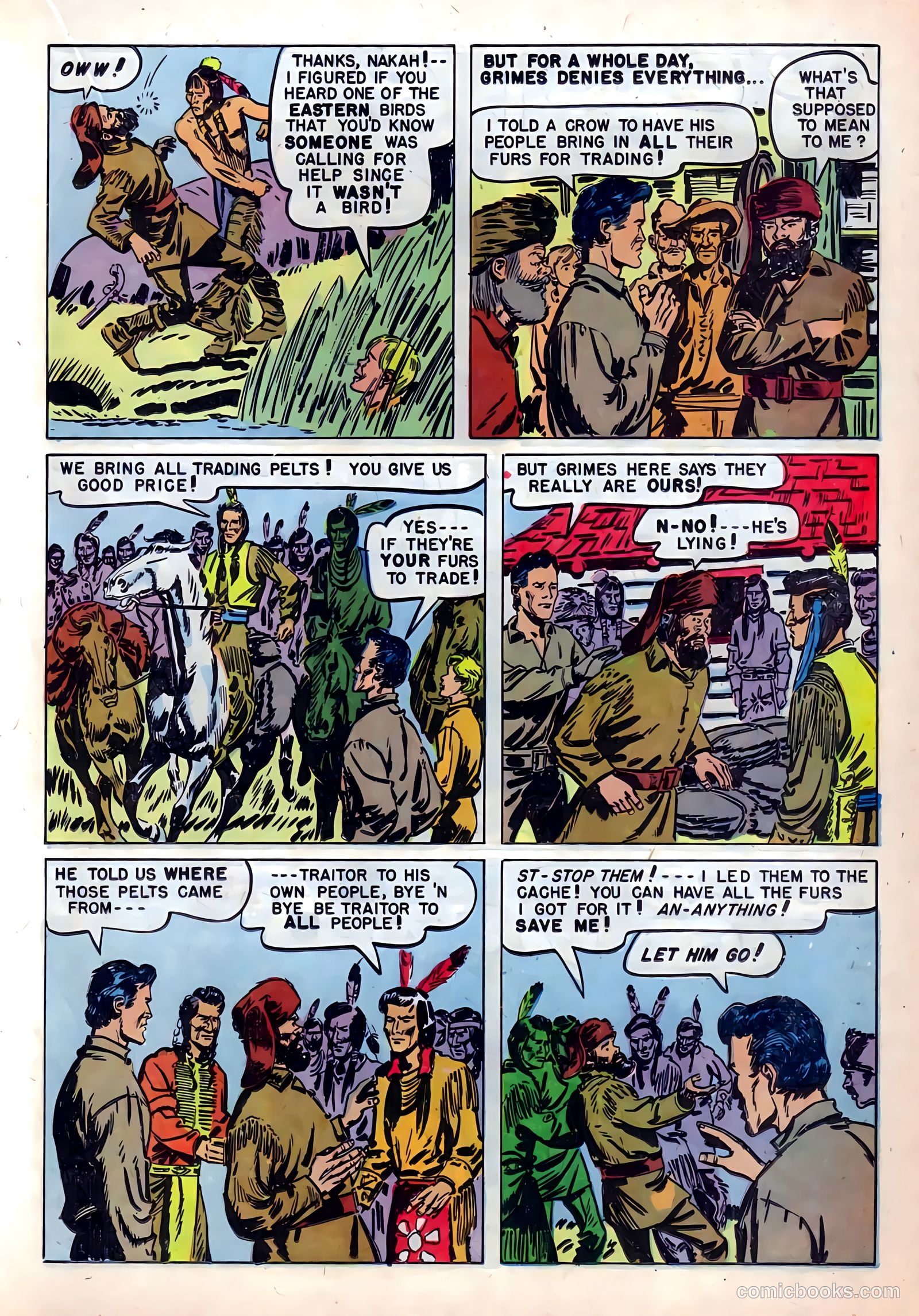 Ben Bowie and His Mountain Men #11 (1957) — page 15 of 36