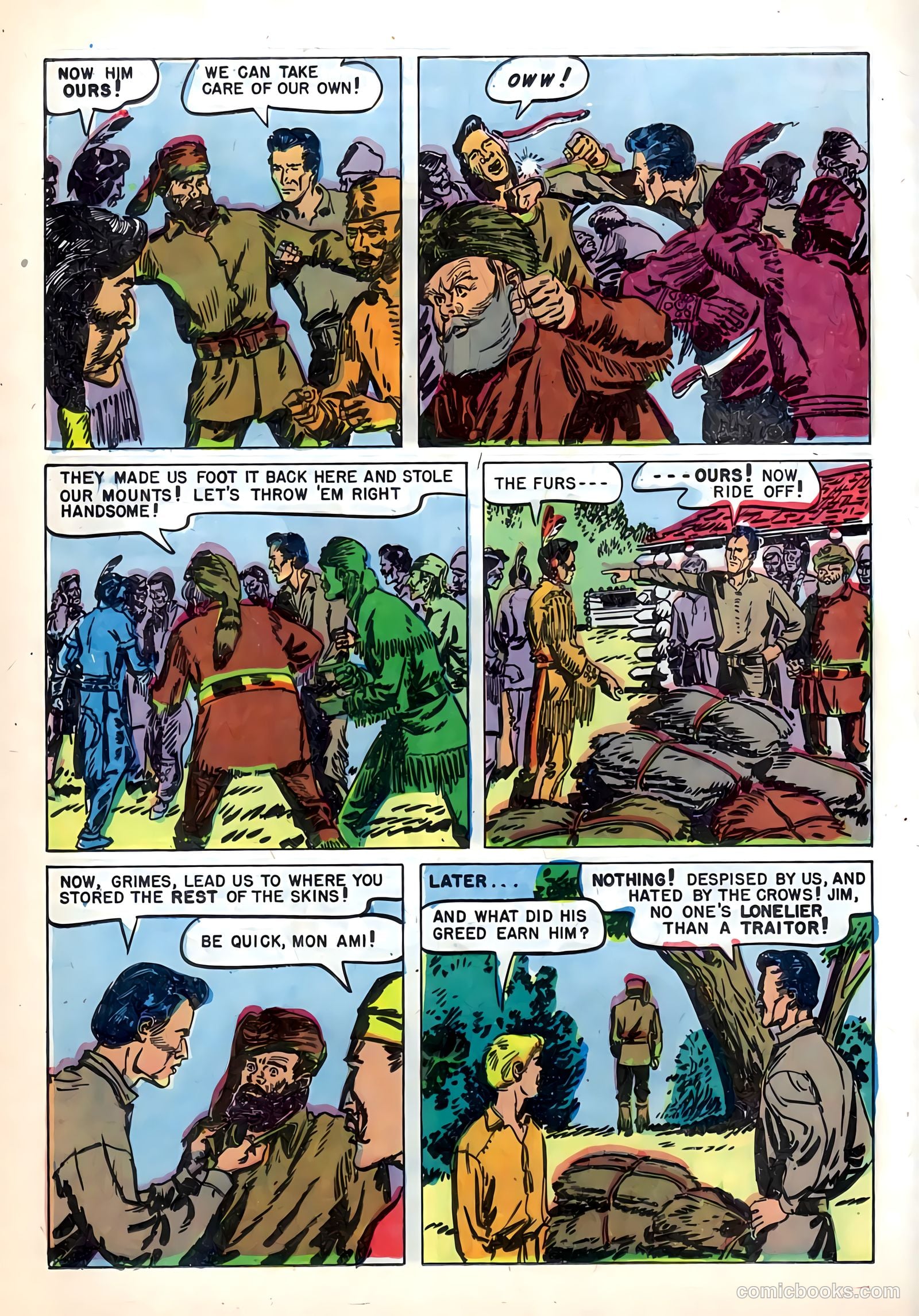 Ben Bowie and His Mountain Men #11 (1957) — page 16 of 36