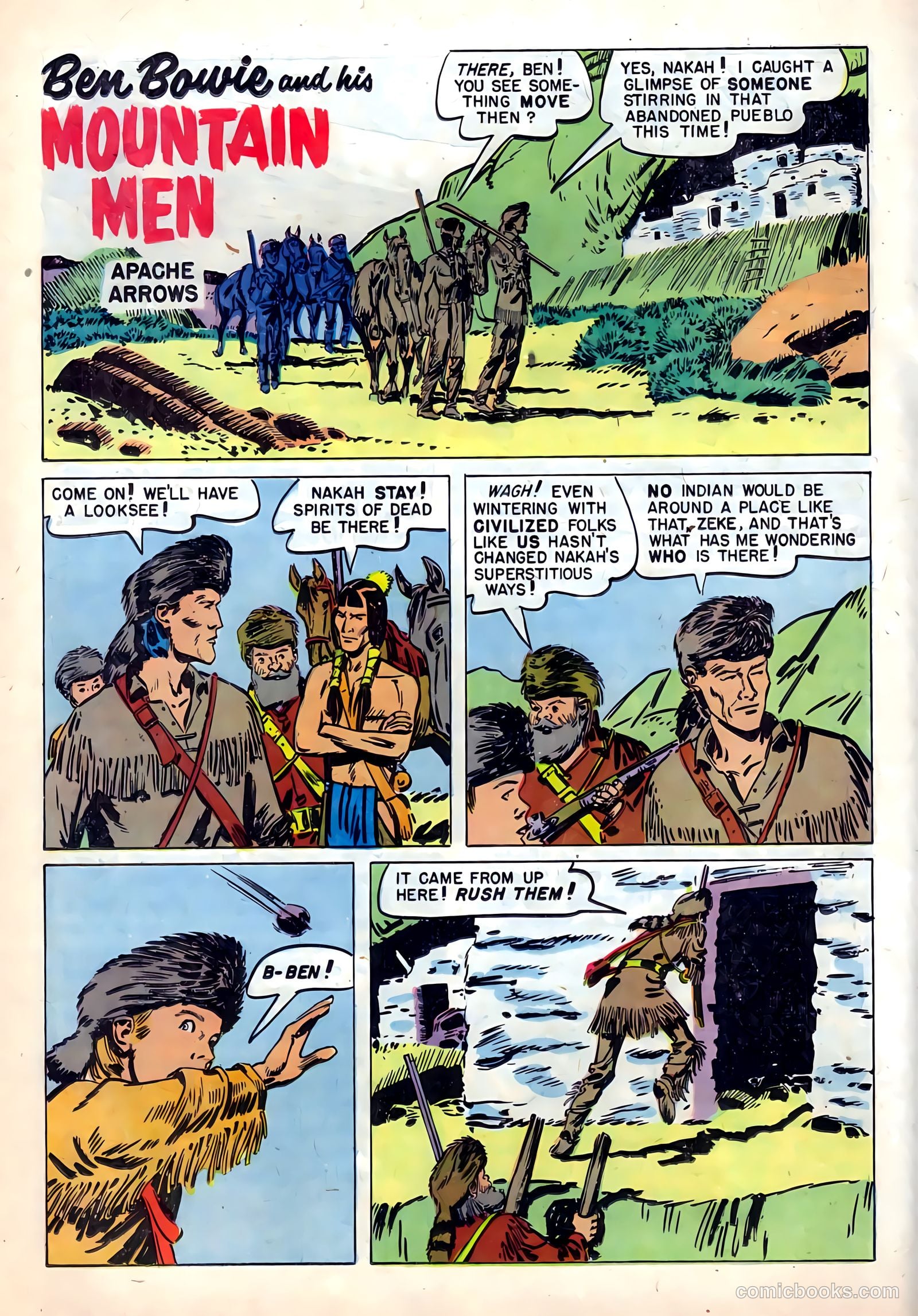 Ben Bowie and His Mountain Men #11 (1957) — page 22 of 36
