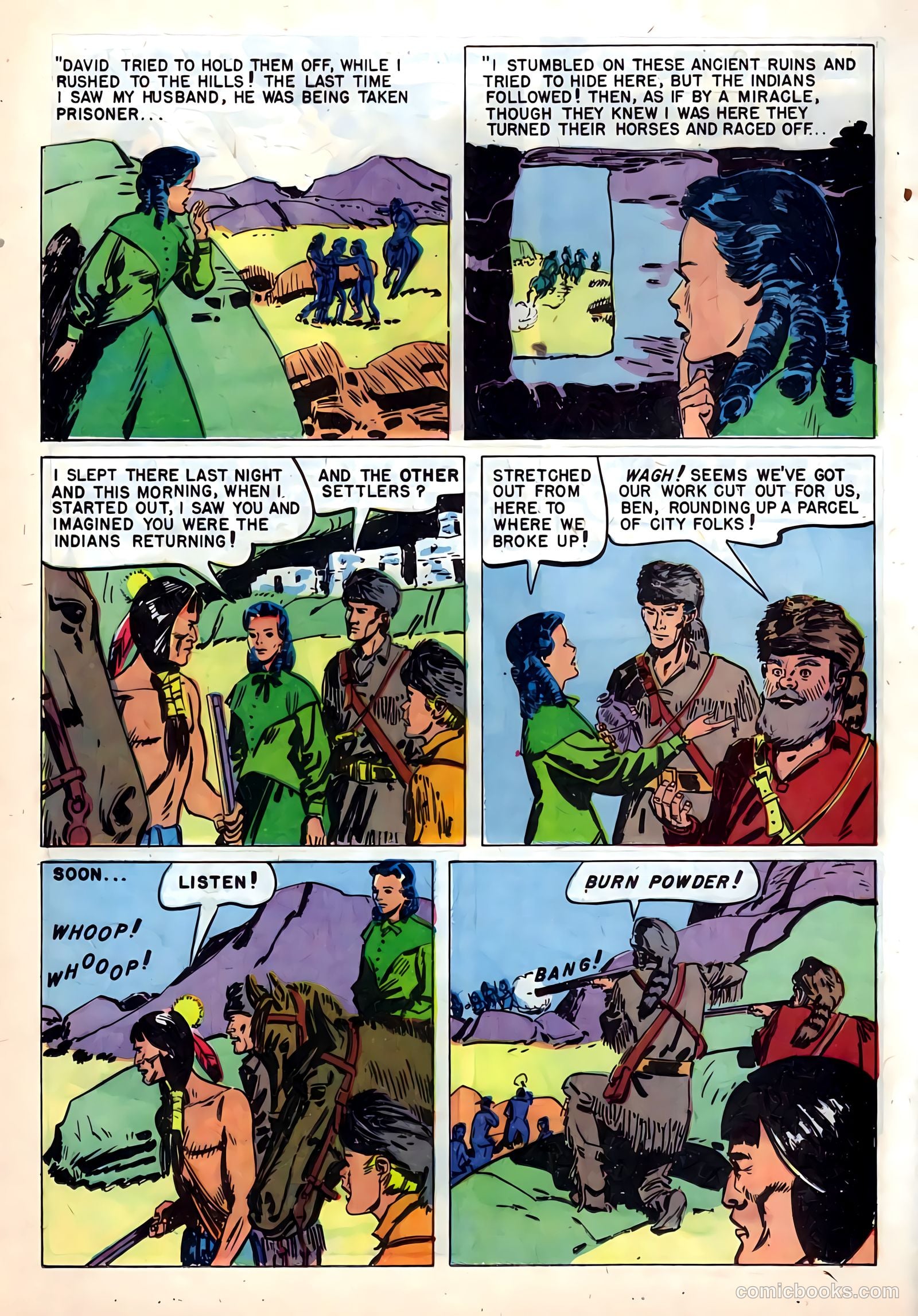 Ben Bowie and His Mountain Men #11 (1957) — page 24 of 36
