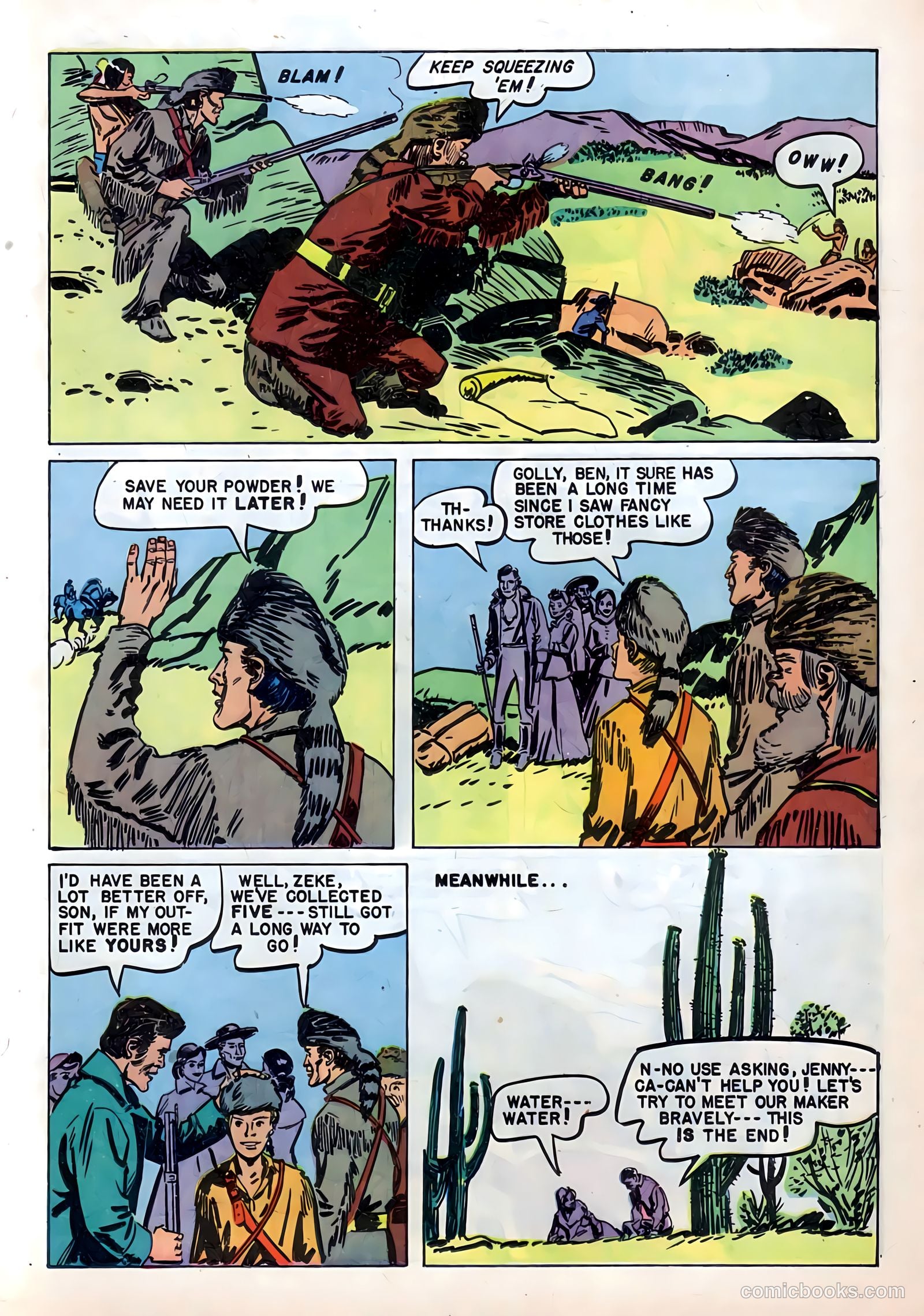 Ben Bowie and His Mountain Men #11 (1957) — page 25 of 36