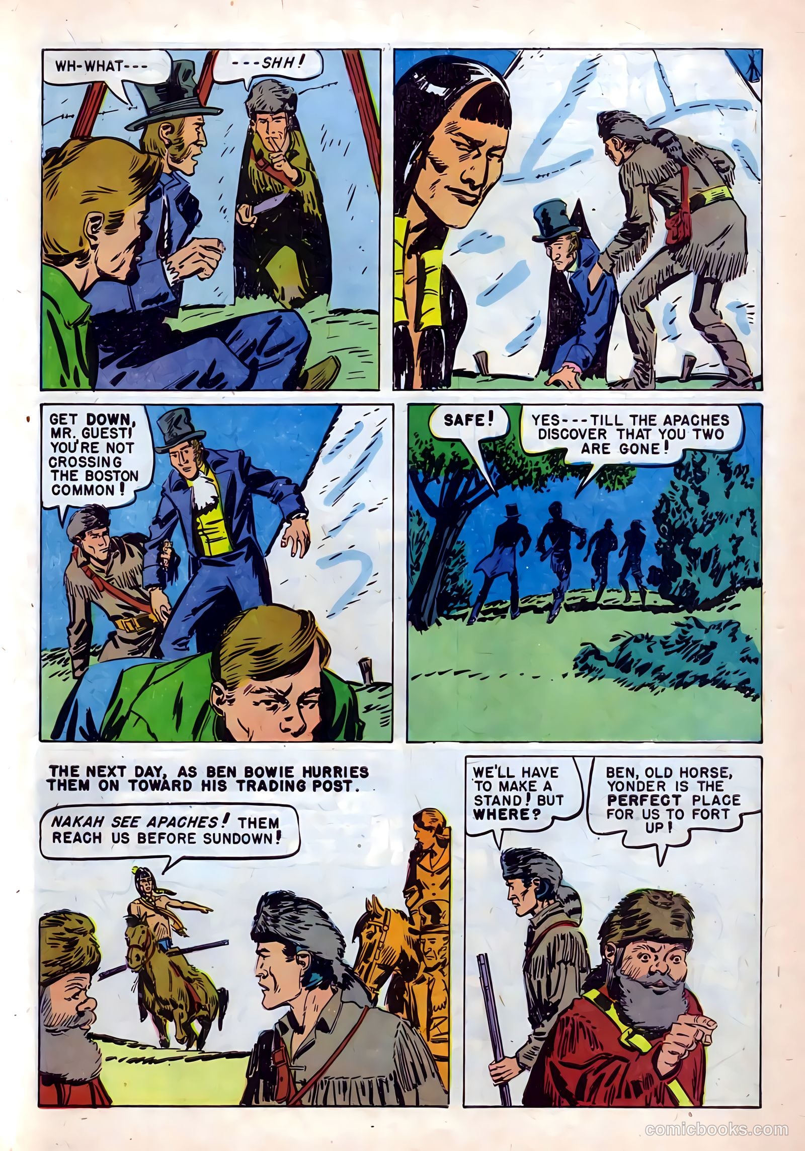 Ben Bowie and His Mountain Men #11 (1957) — page 31 of 36