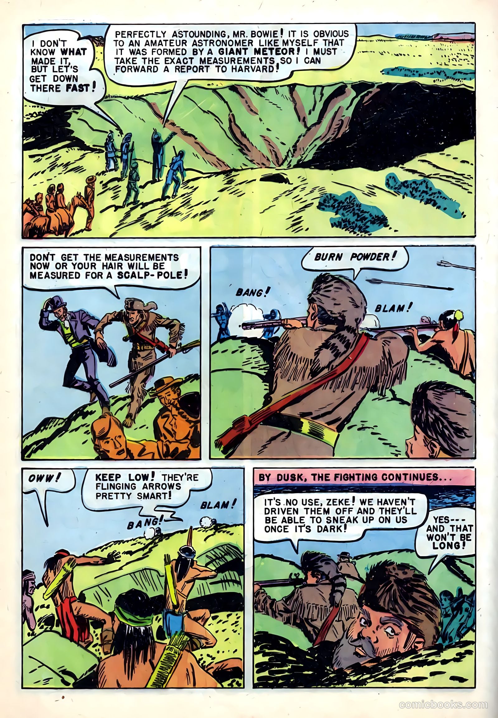 Ben Bowie and His Mountain Men #11 (1957) — page 32 of 36