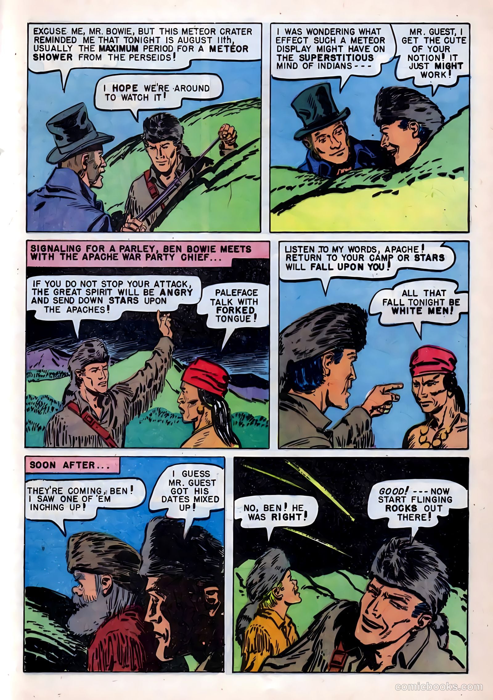 Ben Bowie and His Mountain Men #11 (1957) — page 33 of 36