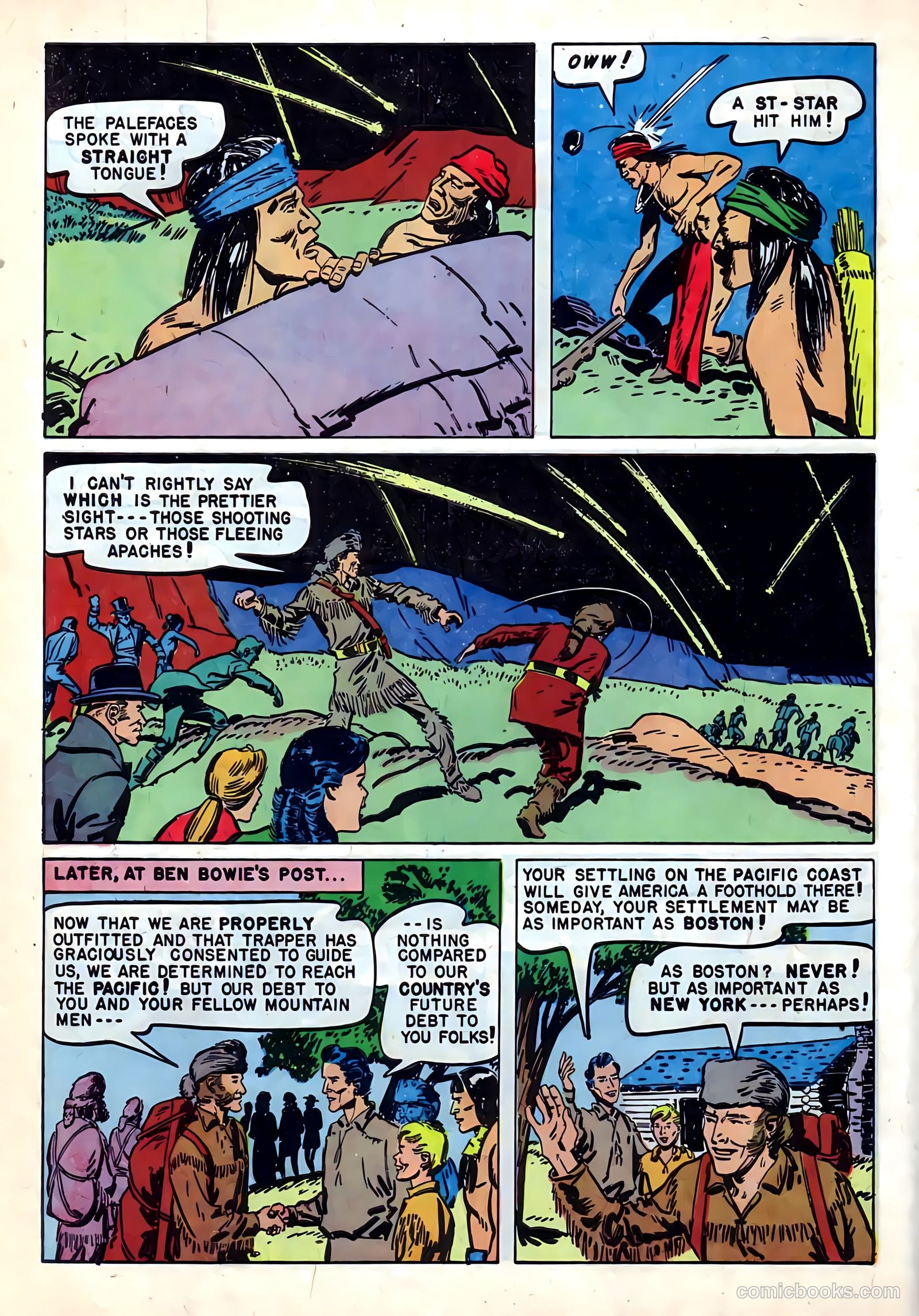 Ben Bowie and His Mountain Men #11 (1957) — page 34 of 36