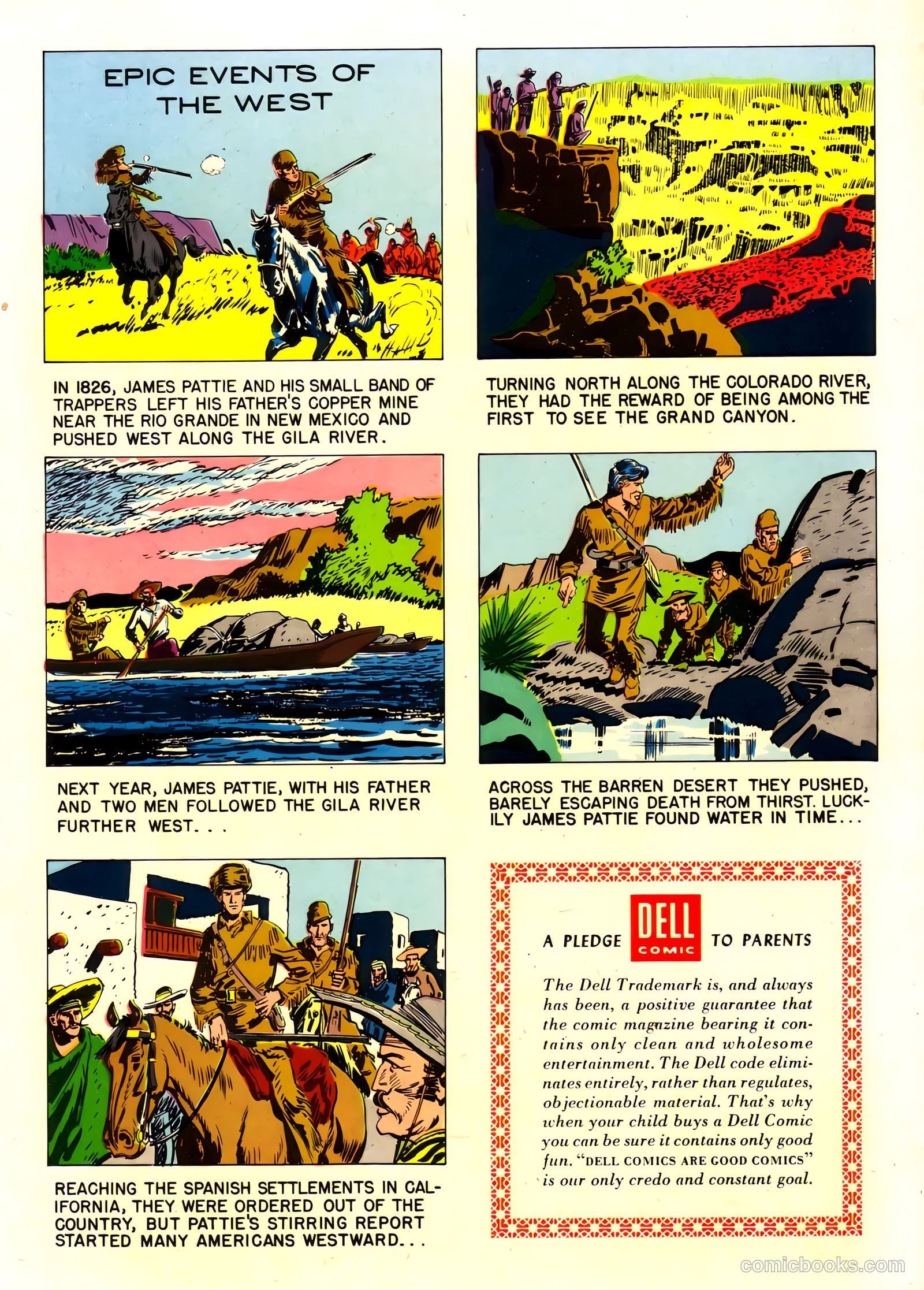 Ben Bowie and His Mountain Men #11 (1957) — page 36 of 36