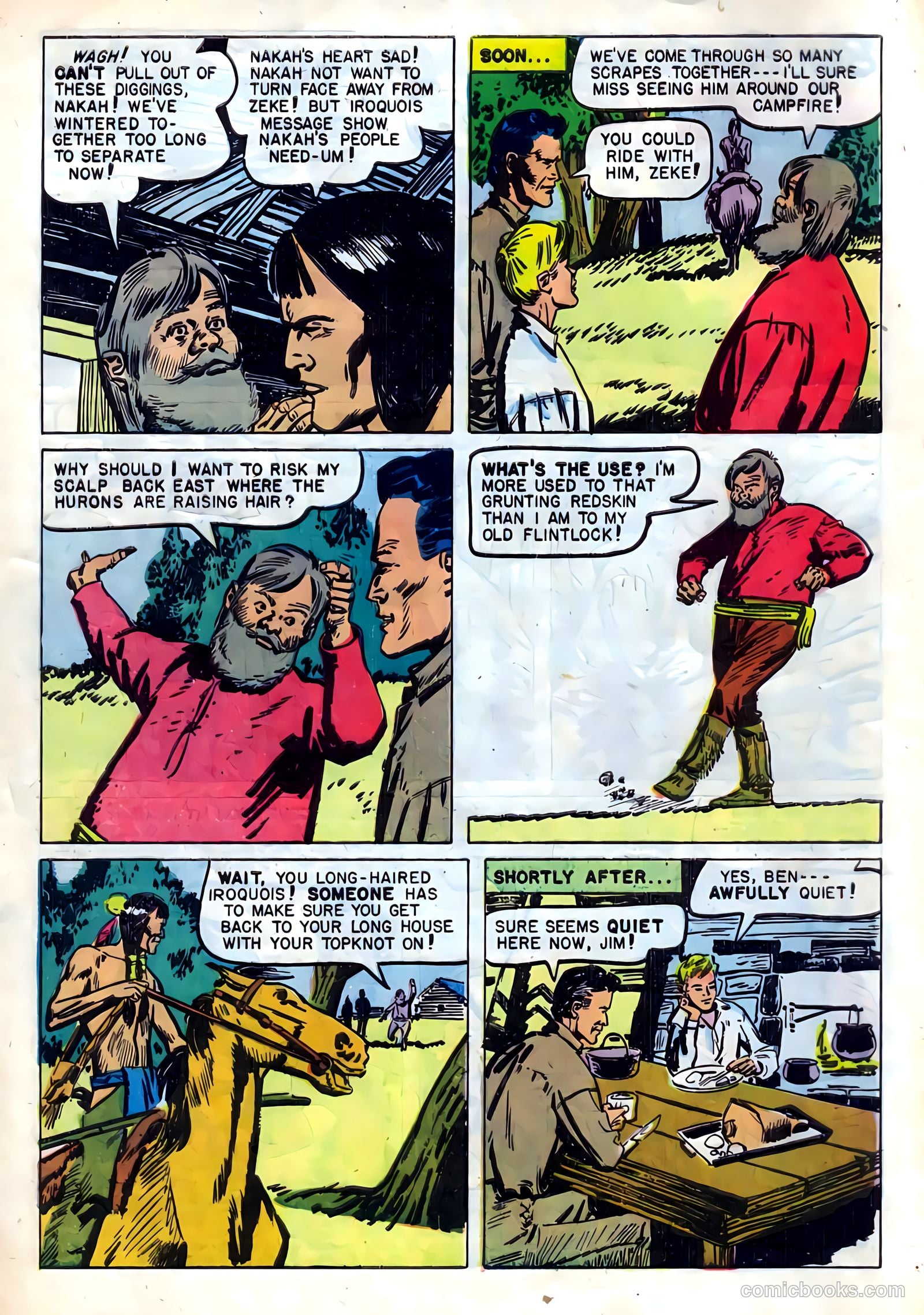 Ben Bowie and His Mountain Men #12 (1957) — page 4 of 36